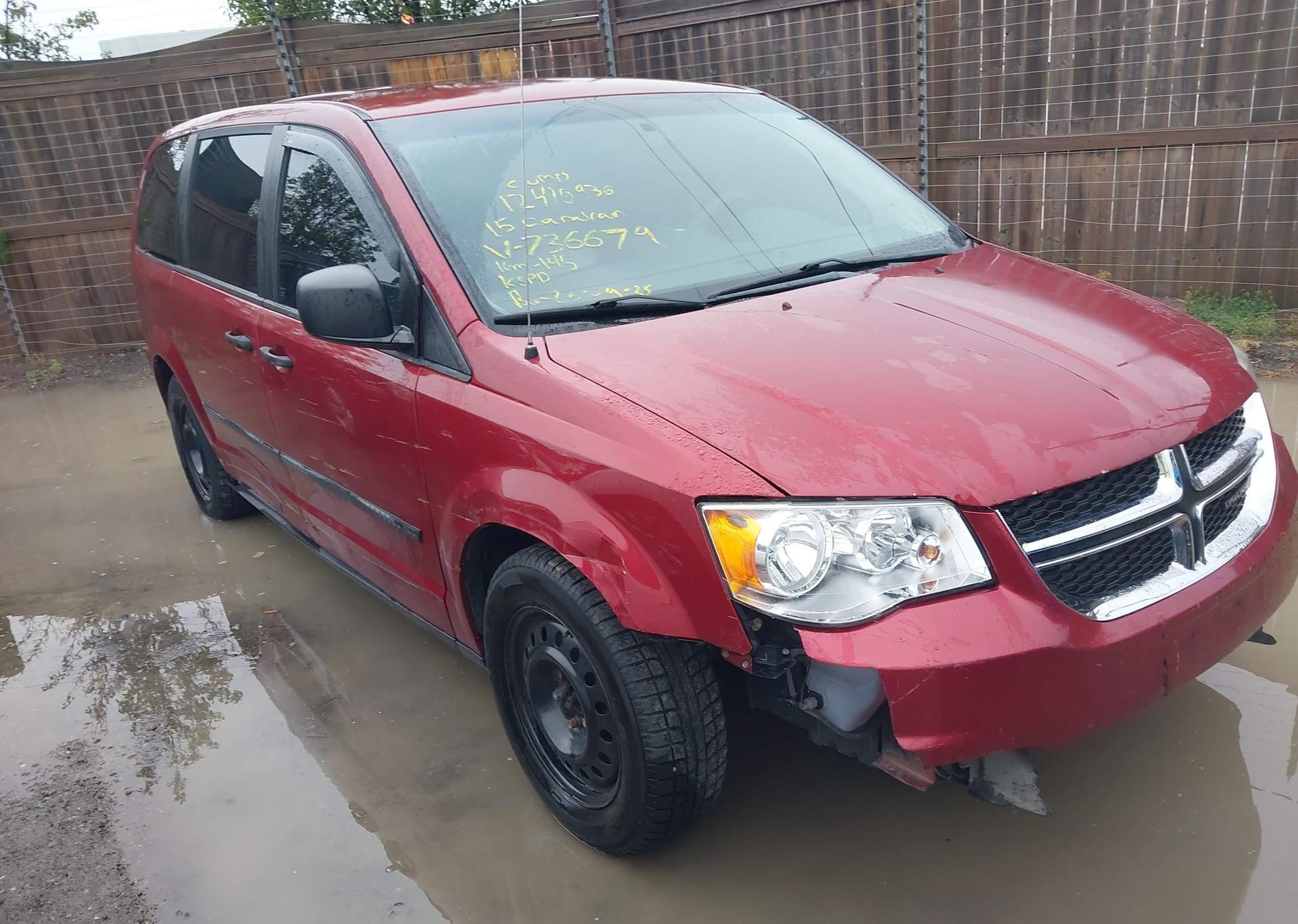2015 DODGE GRAND CARAVAN SE