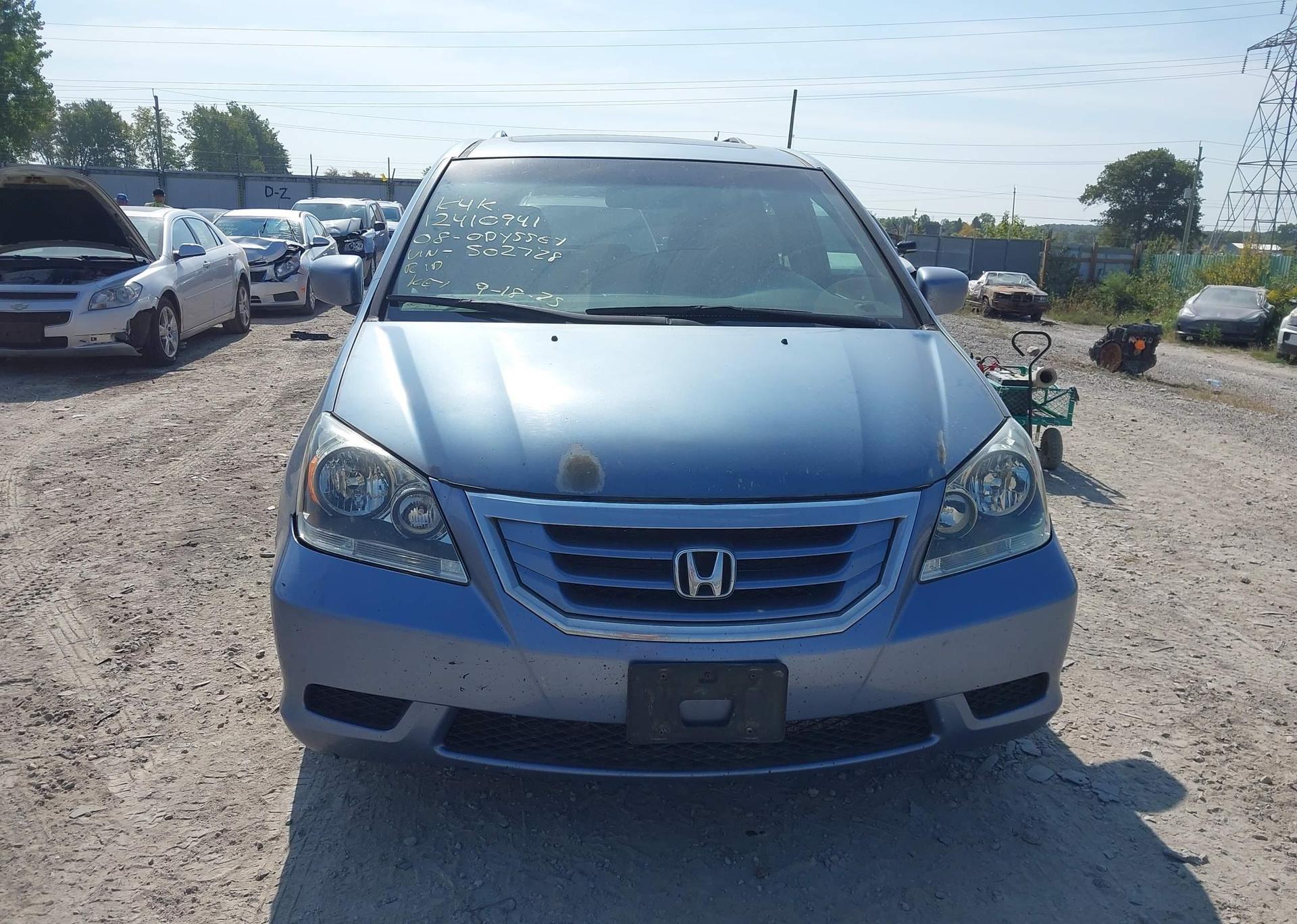 2008 HONDA ODYSSEY EXL