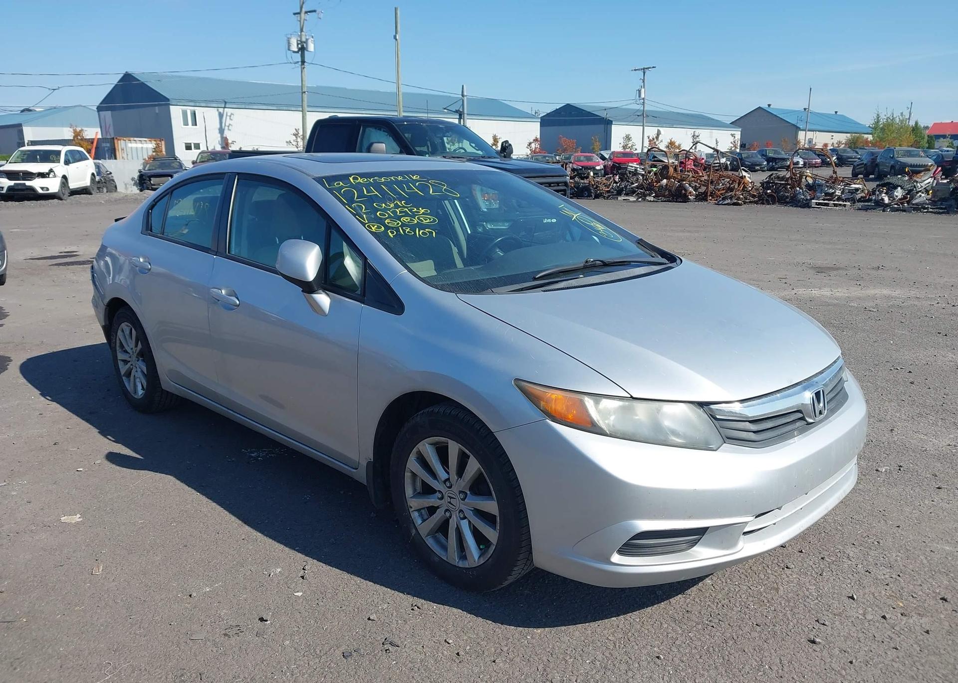 2012 HONDA CIVIC LX