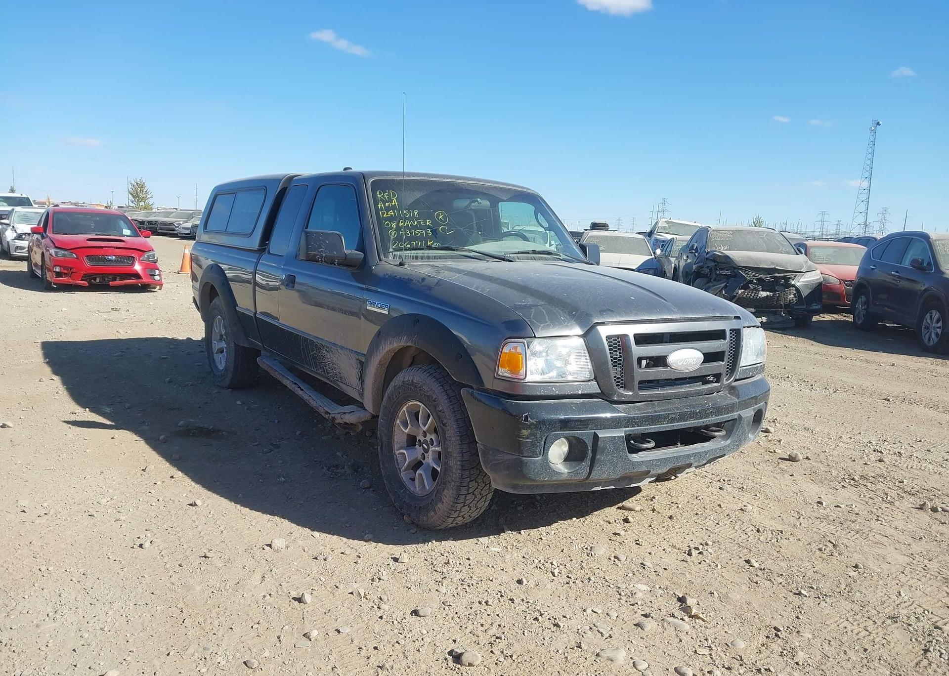 2008 FORD RANGER SUPER CAB