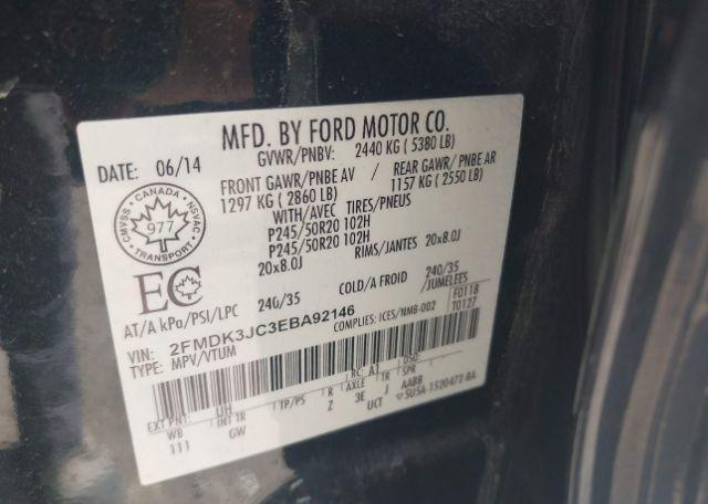 2014 FORD EDGE SEL