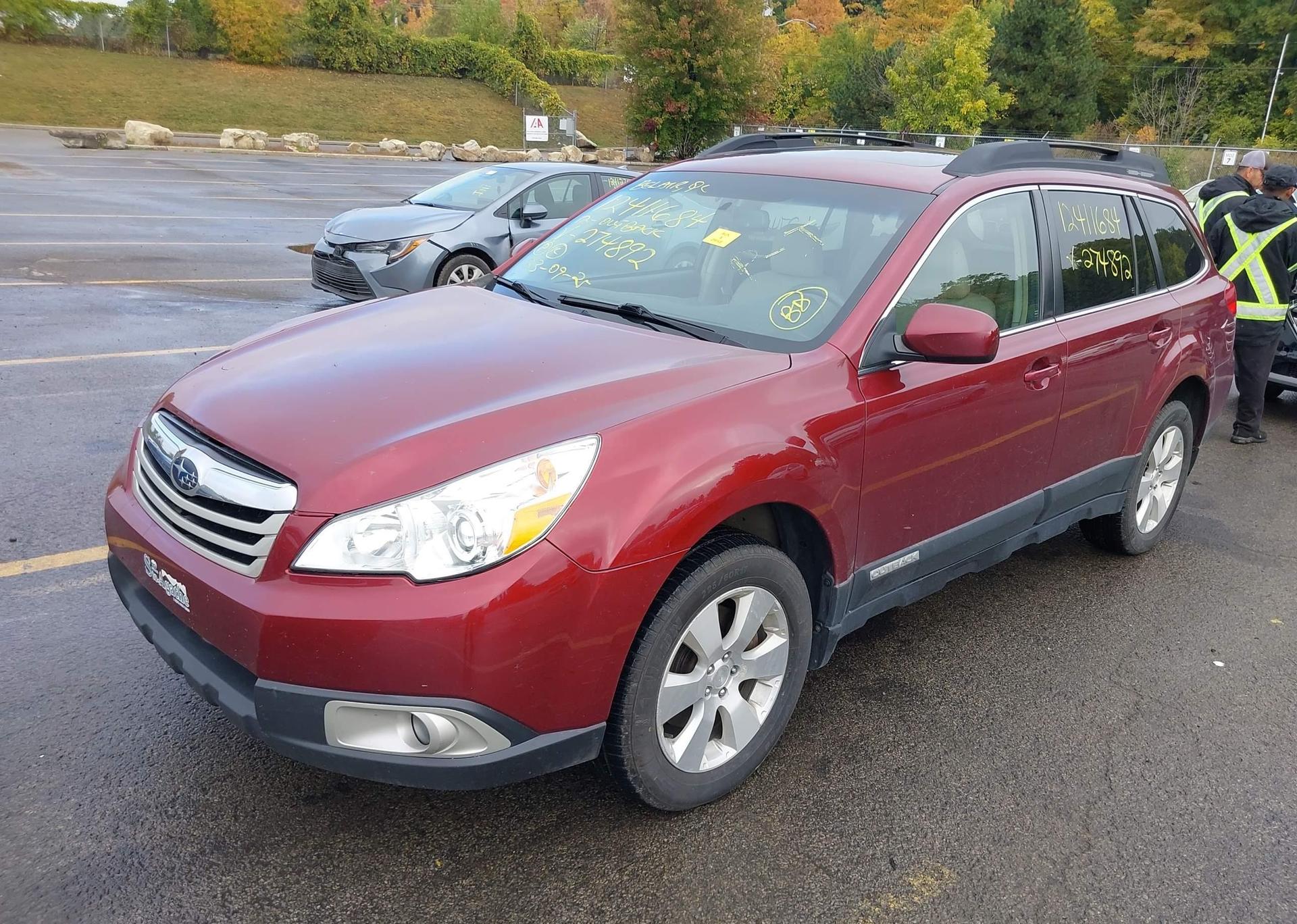 2012 SUBARU LEGACY OUTBACK