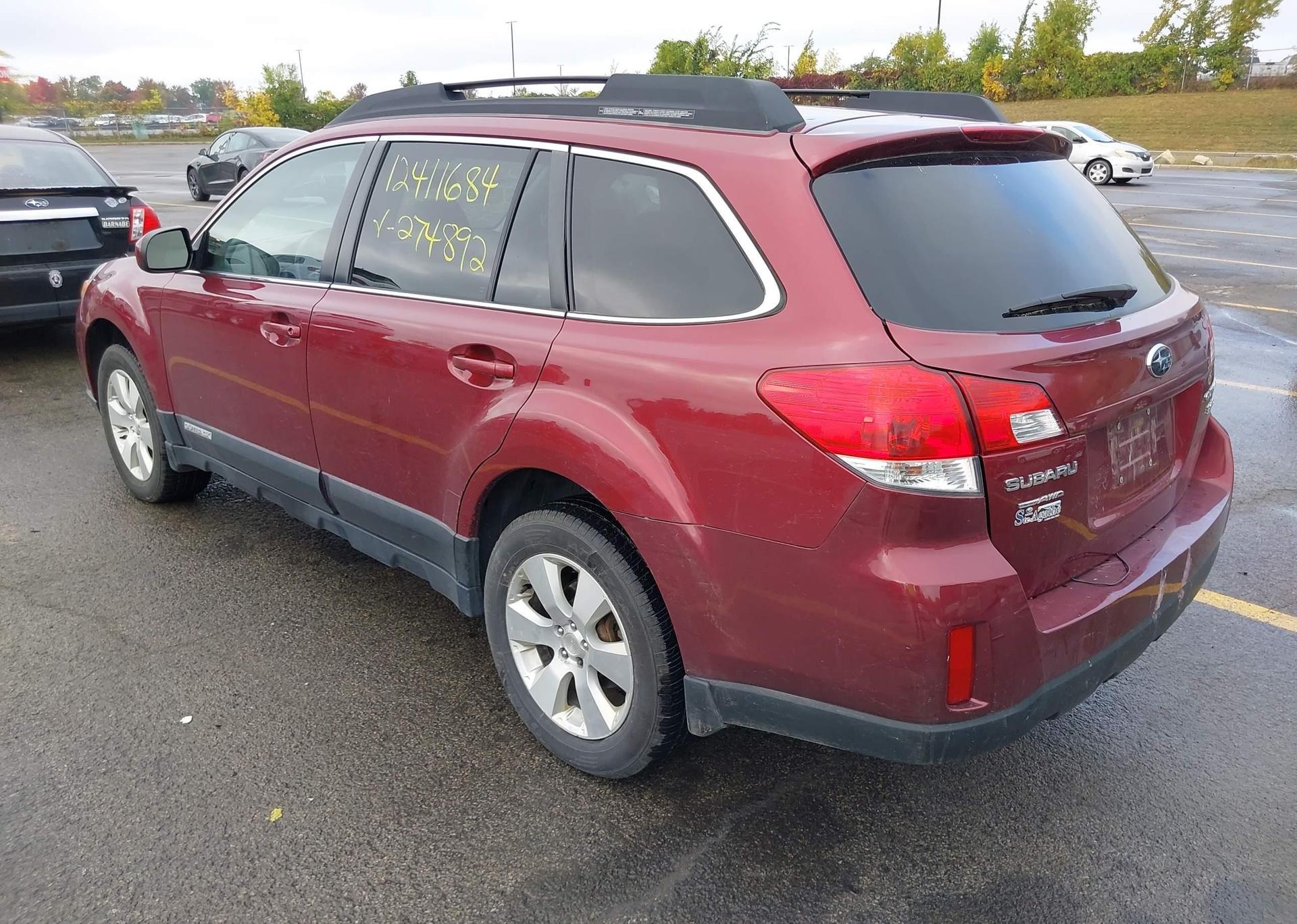 2012 SUBARU LEGACY OUTBACK