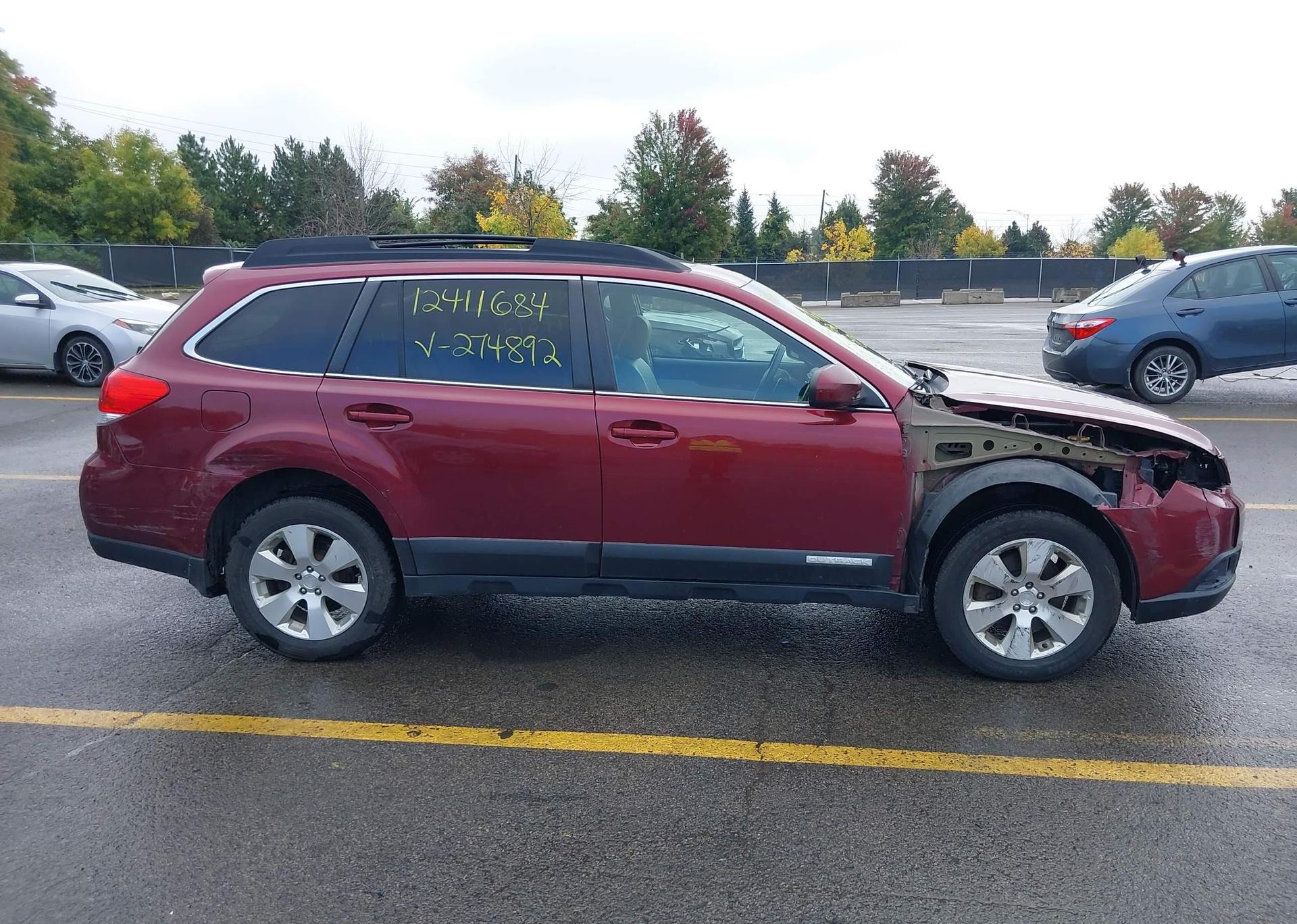 2012 SUBARU LEGACY OUTBACK