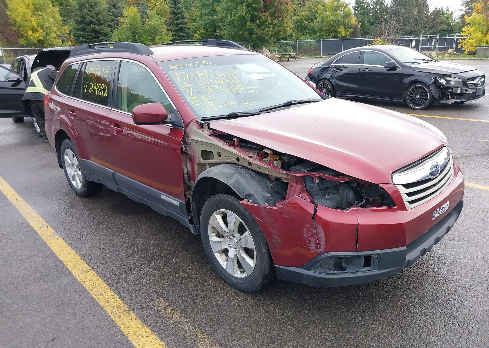 2012 SUBARU LEGACY OUTBACK