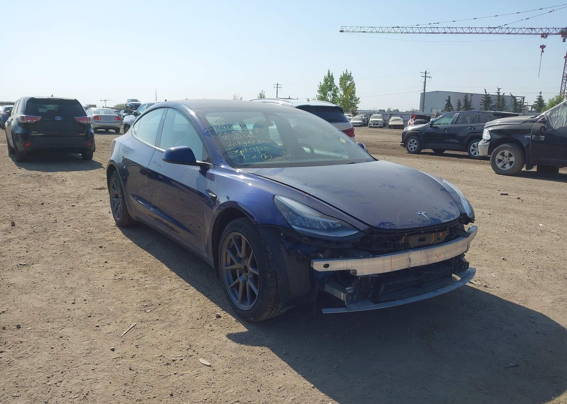 2022 TESLA MODEL 3 LONG RANGE