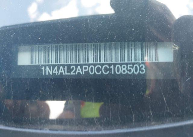 2012 NISSAN ALTIMA 2.5 S
