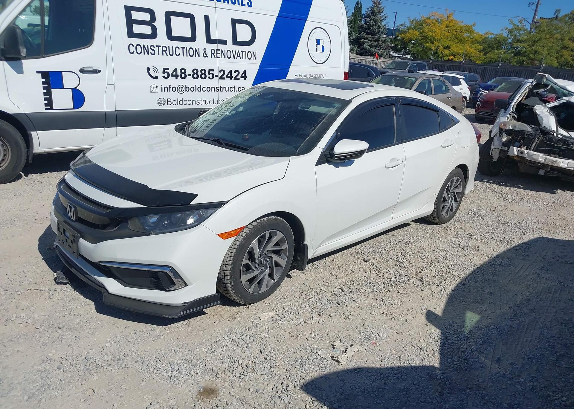 2020 HONDA CIVIC EX 4DR