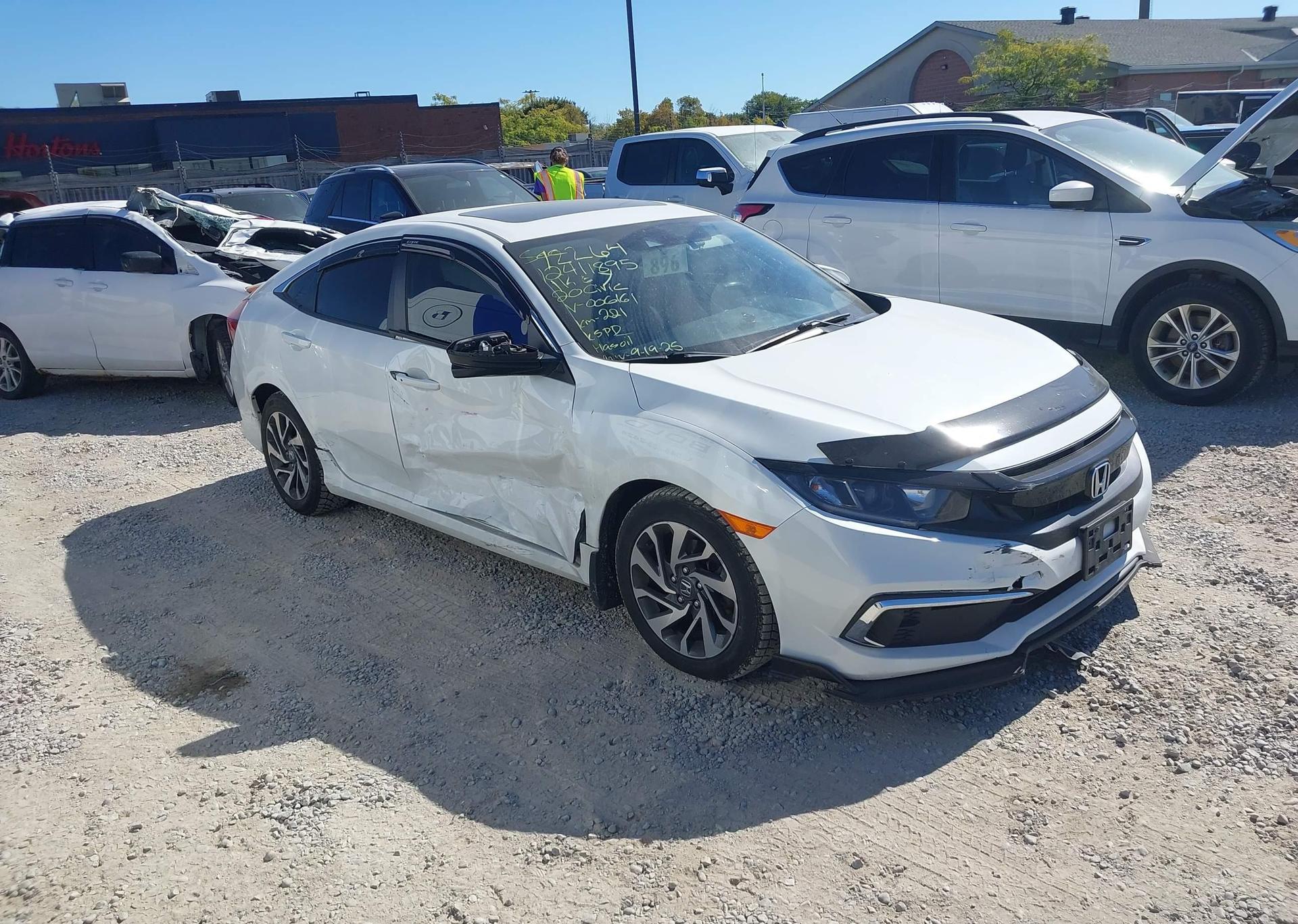 2020 HONDA CIVIC EX 4DR