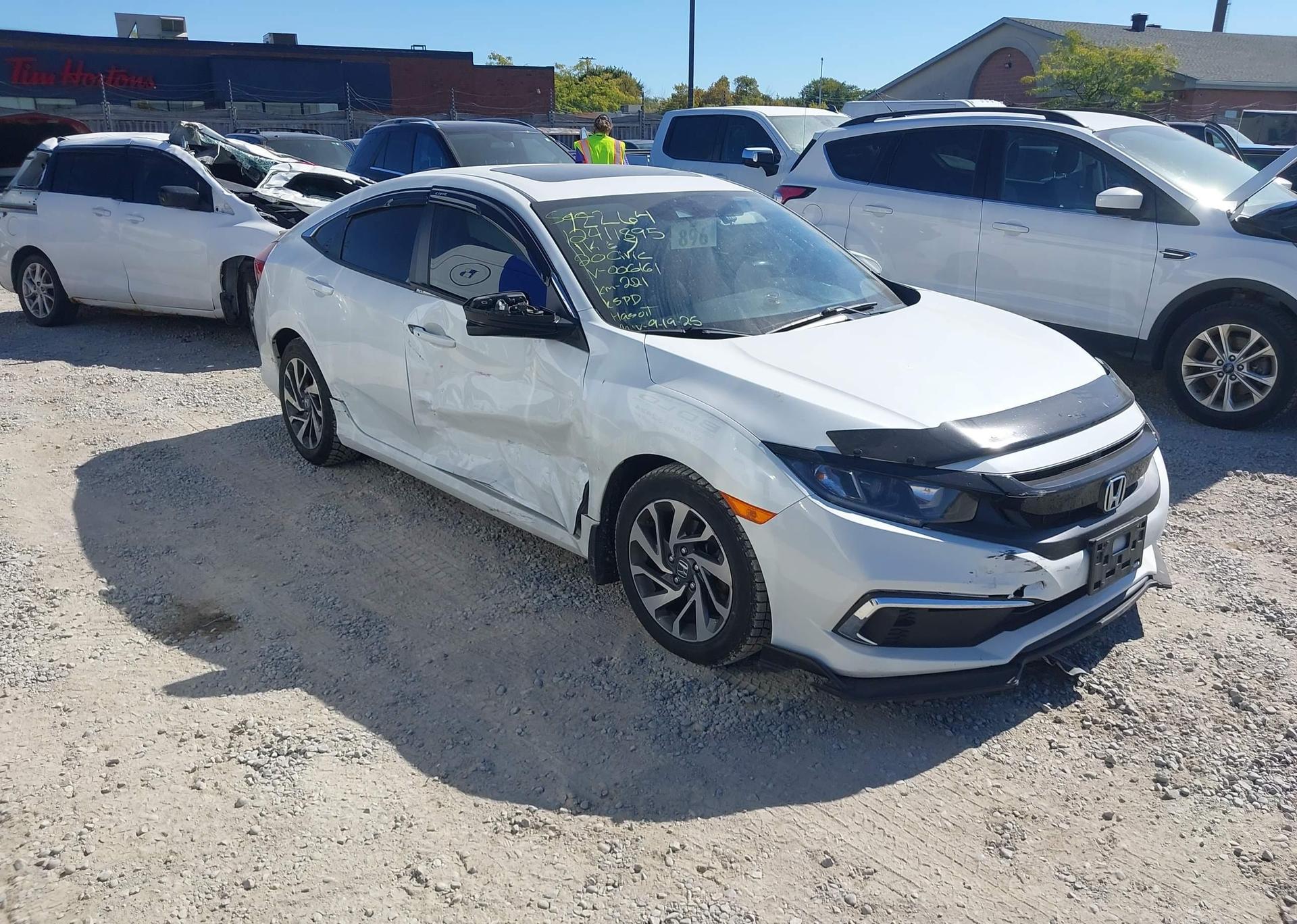 2020 HONDA CIVIC EX 4DR