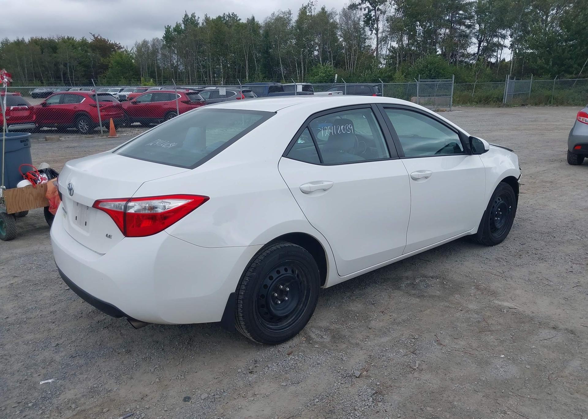 2016 TOYOTA COROLLA LE