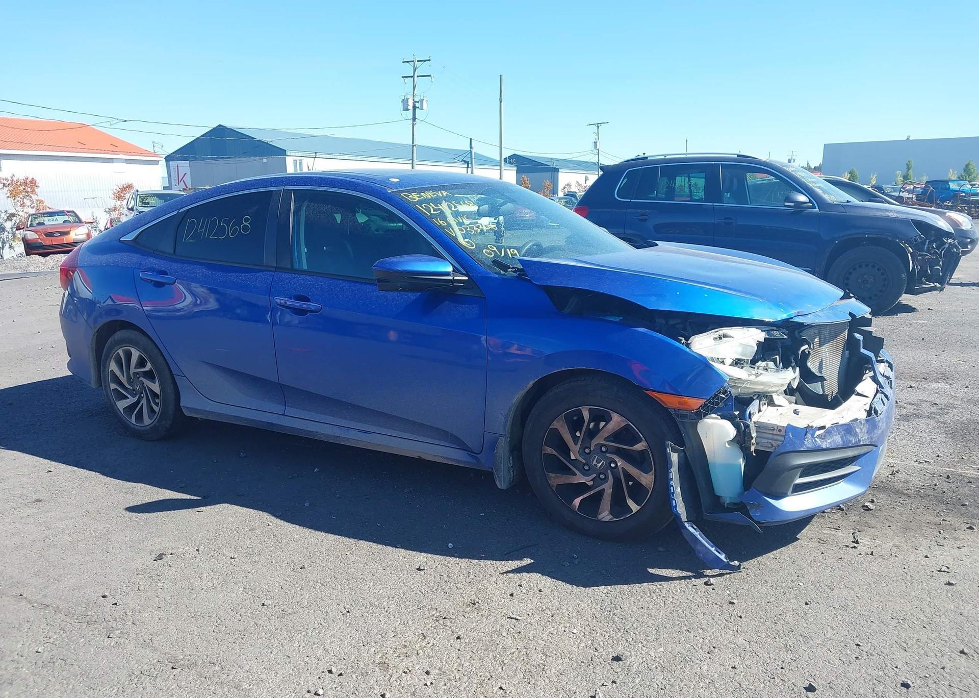 2016 HONDA CIVIC EX
