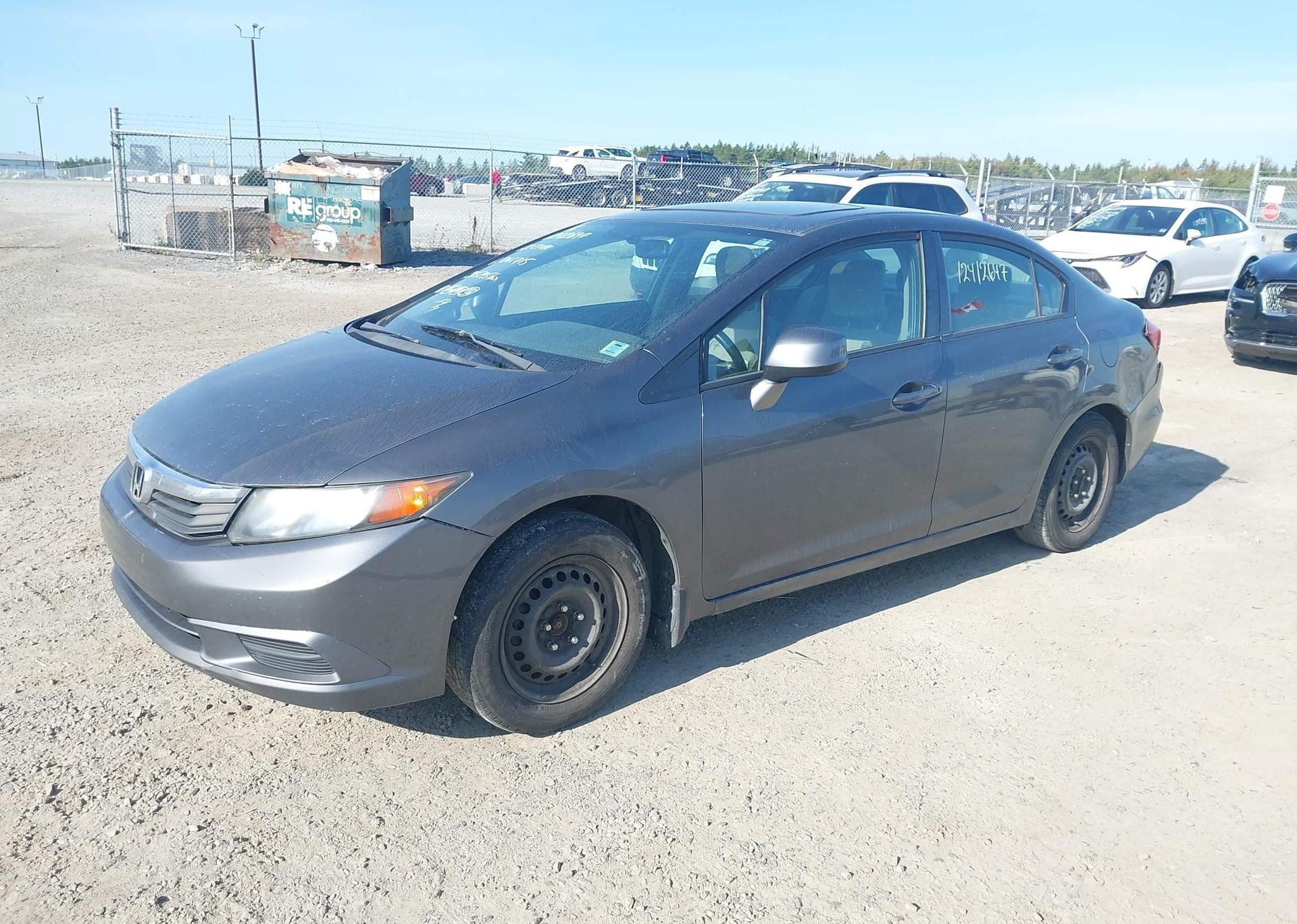 2012 HONDA CIVIC EX 4DR