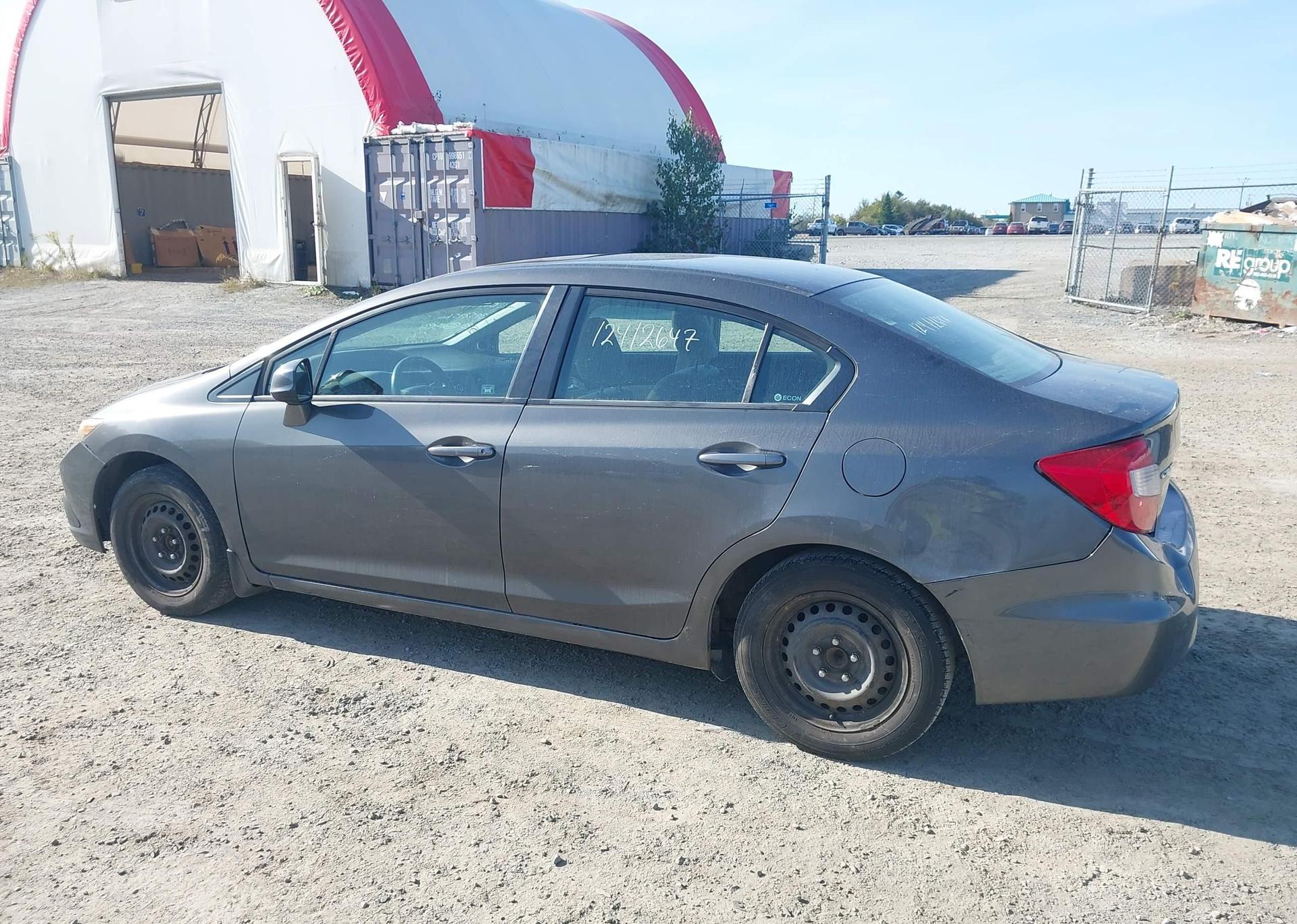 2012 HONDA CIVIC EX 4DR