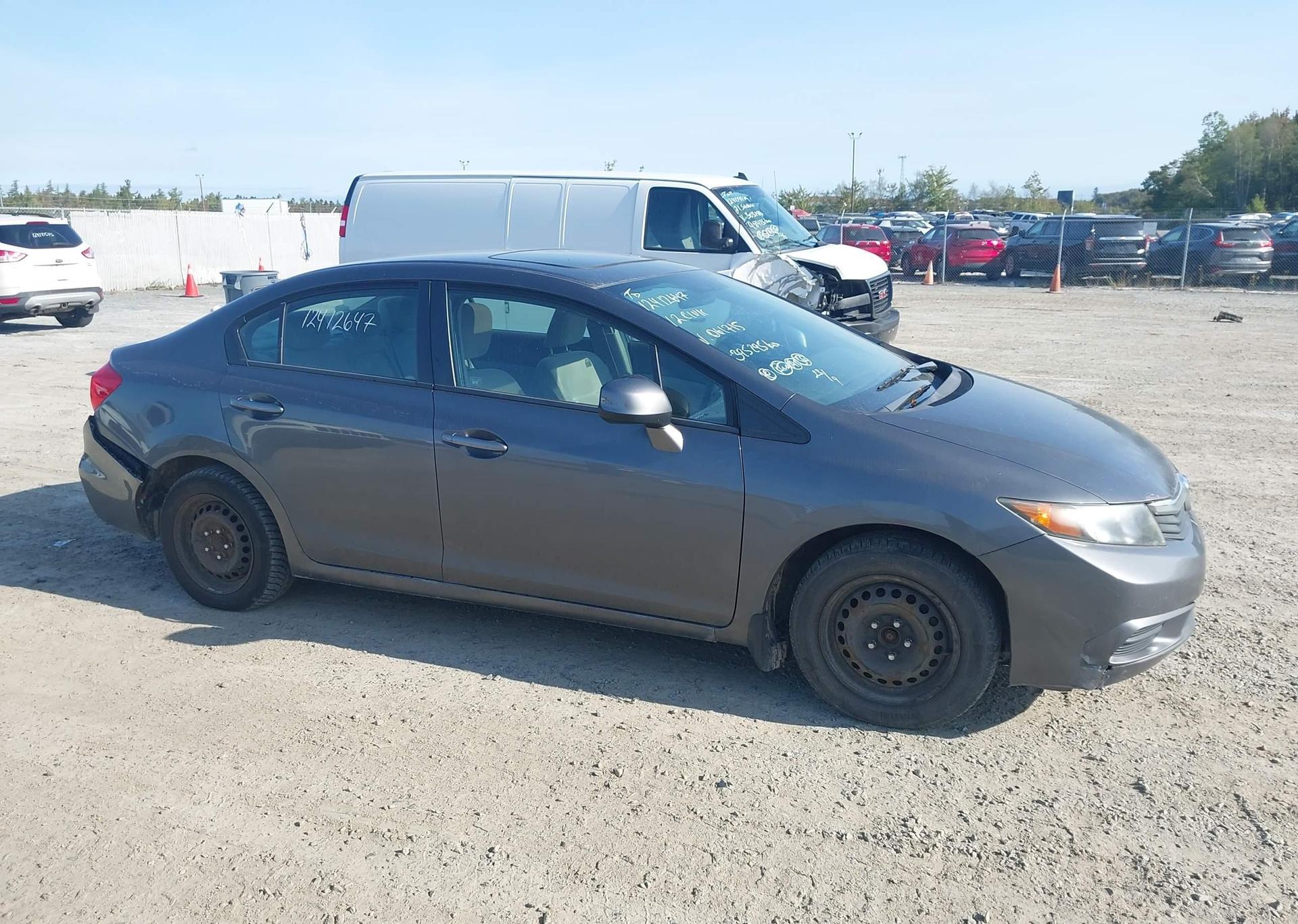2012 HONDA CIVIC EX 4DR