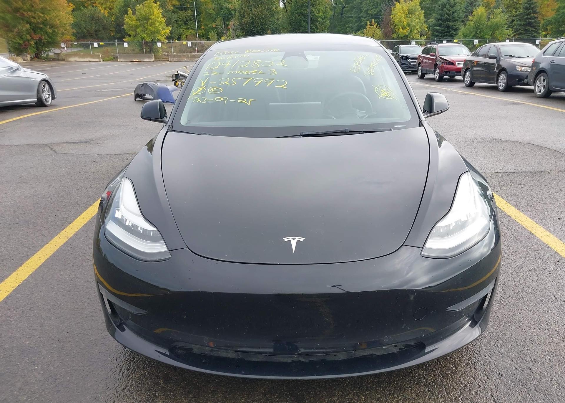 2022 TESLA MODEL 3