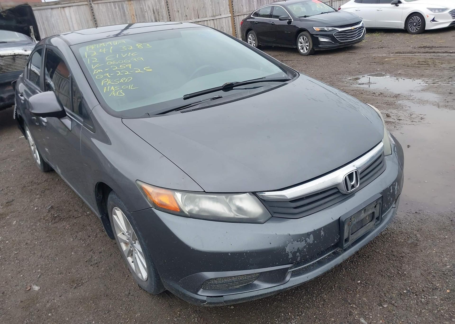 2012 HONDA CIVIC EX-L