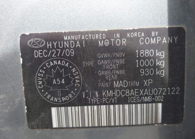 2010 HYUNDAI ELANTRA TOURING GLS