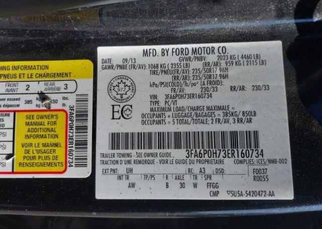 2014 FORD FUSION SE