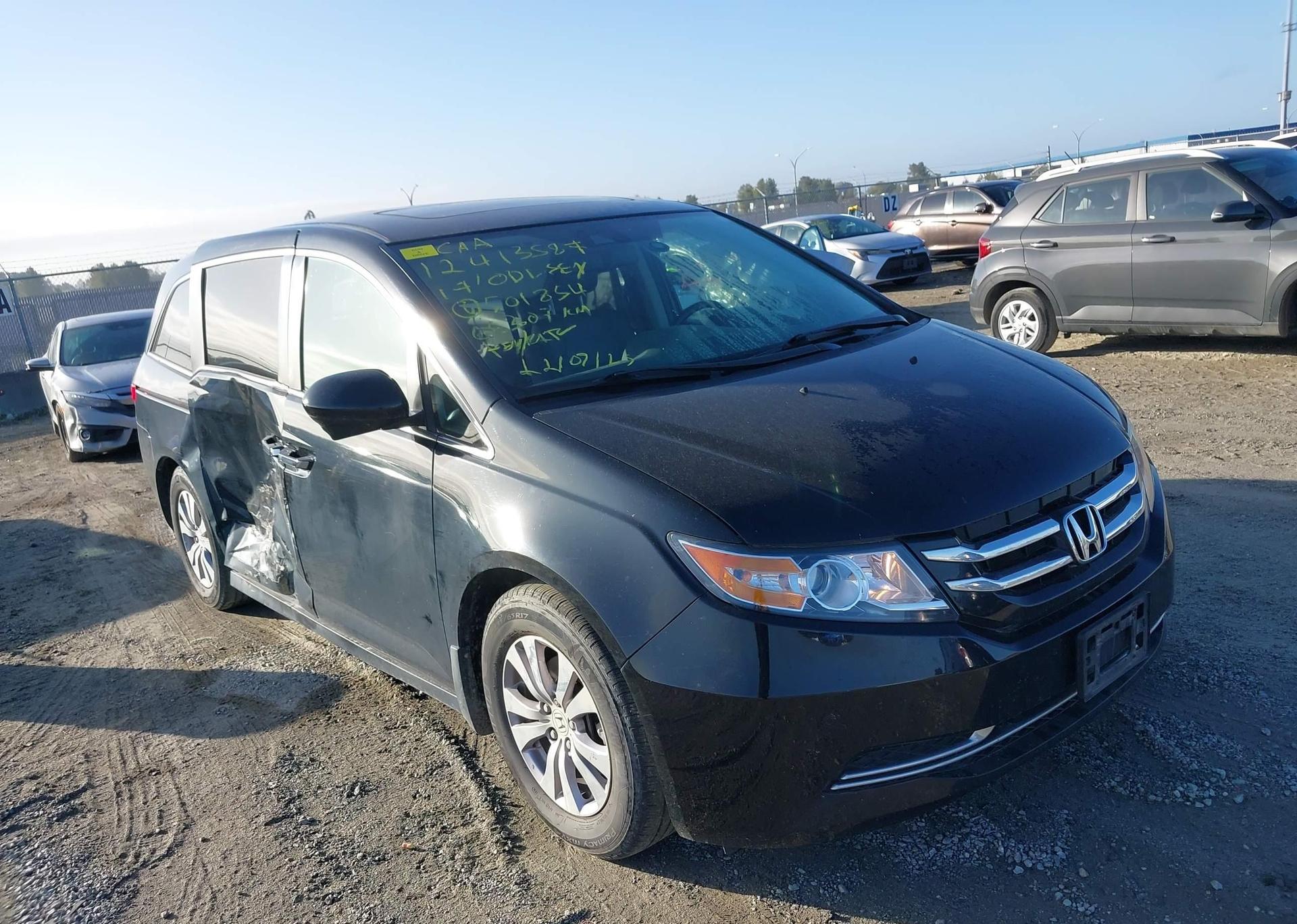2017 HONDA ODYSSEY EXL