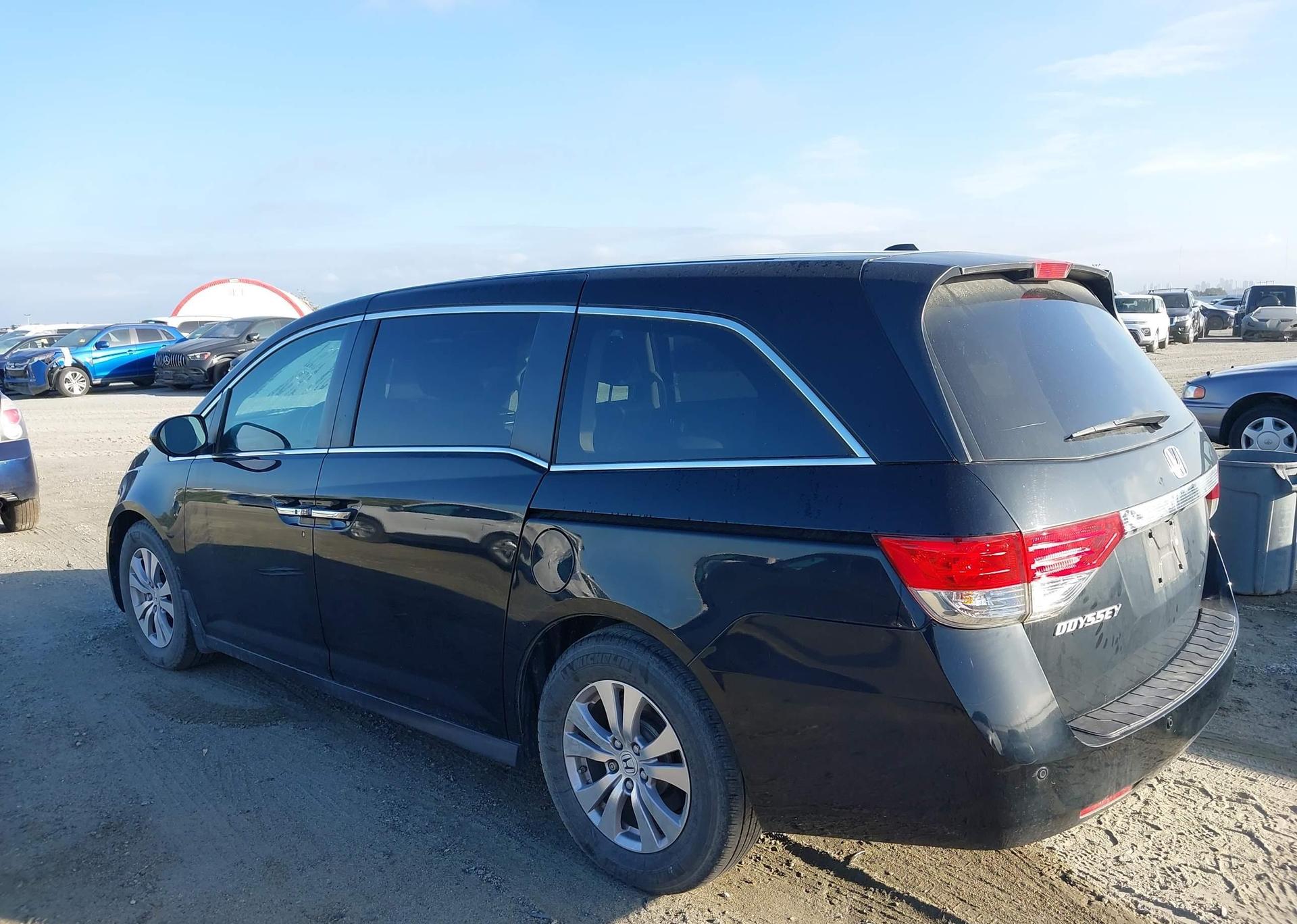 2017 HONDA ODYSSEY EXL