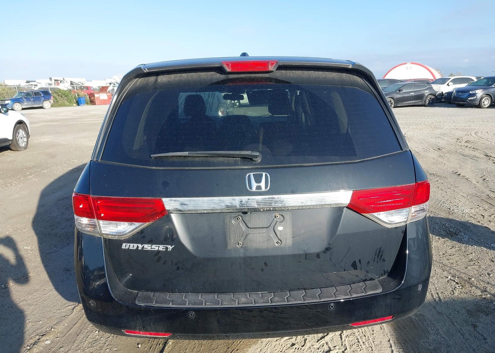 2017 HONDA ODYSSEY EXL
