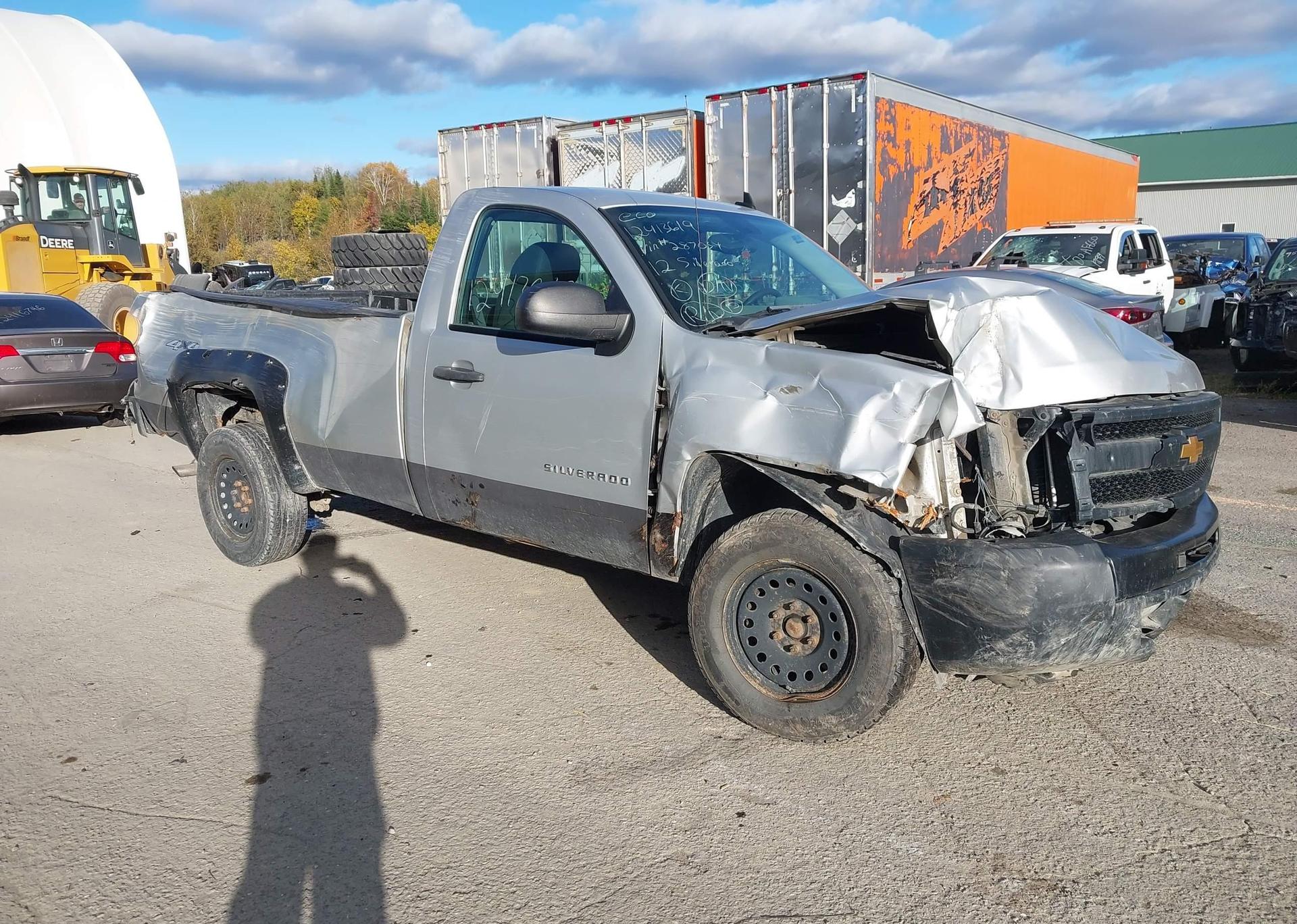 2012 CHEVROLET SILVERADO 1500 WT