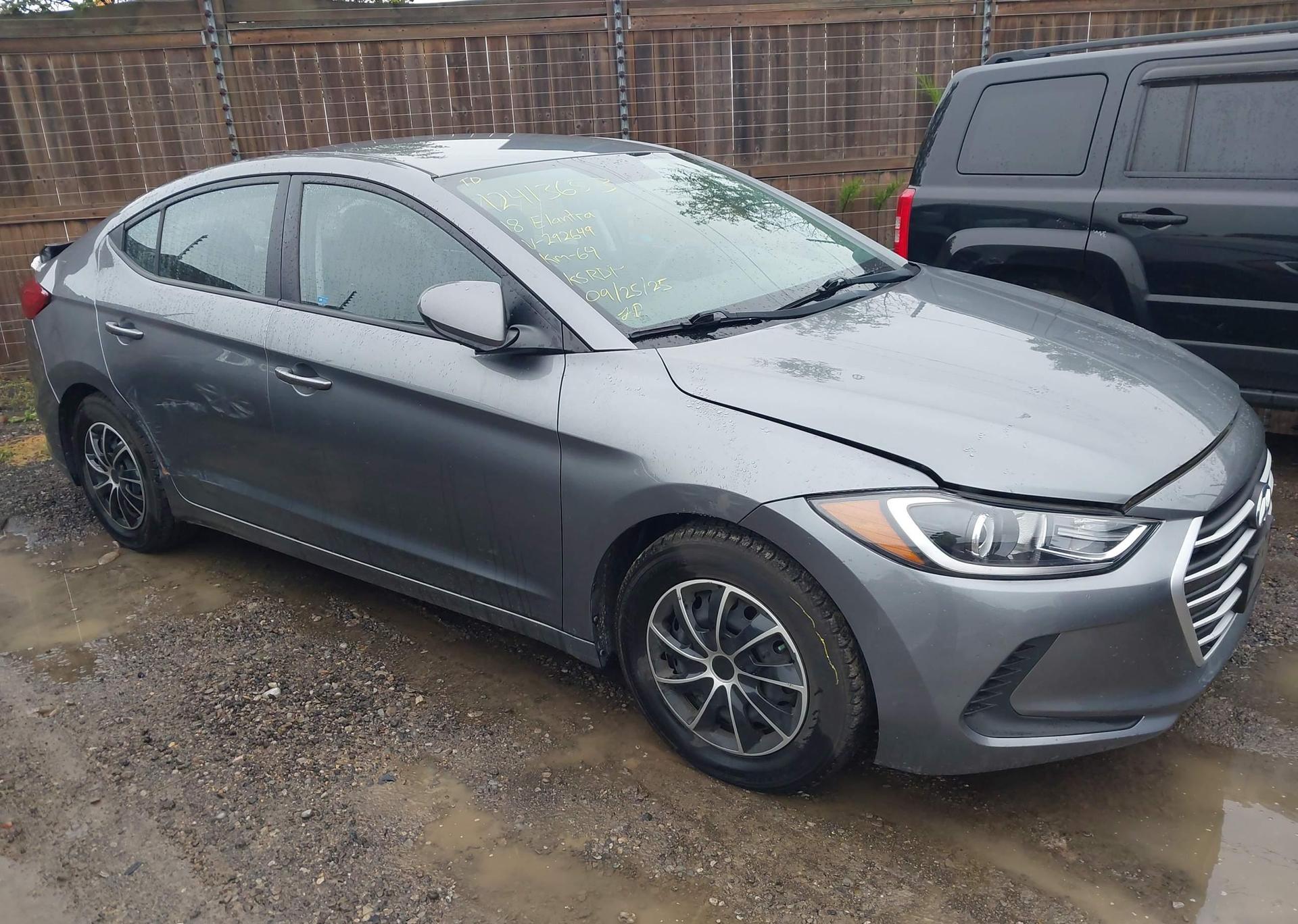 2018 HYUNDAI ELANTRA L