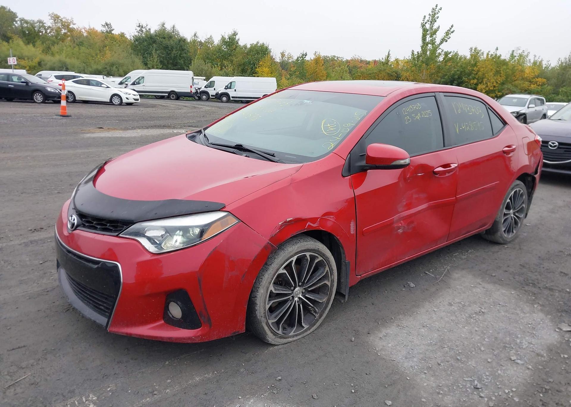 2015 TOYOTA COROLLA S
