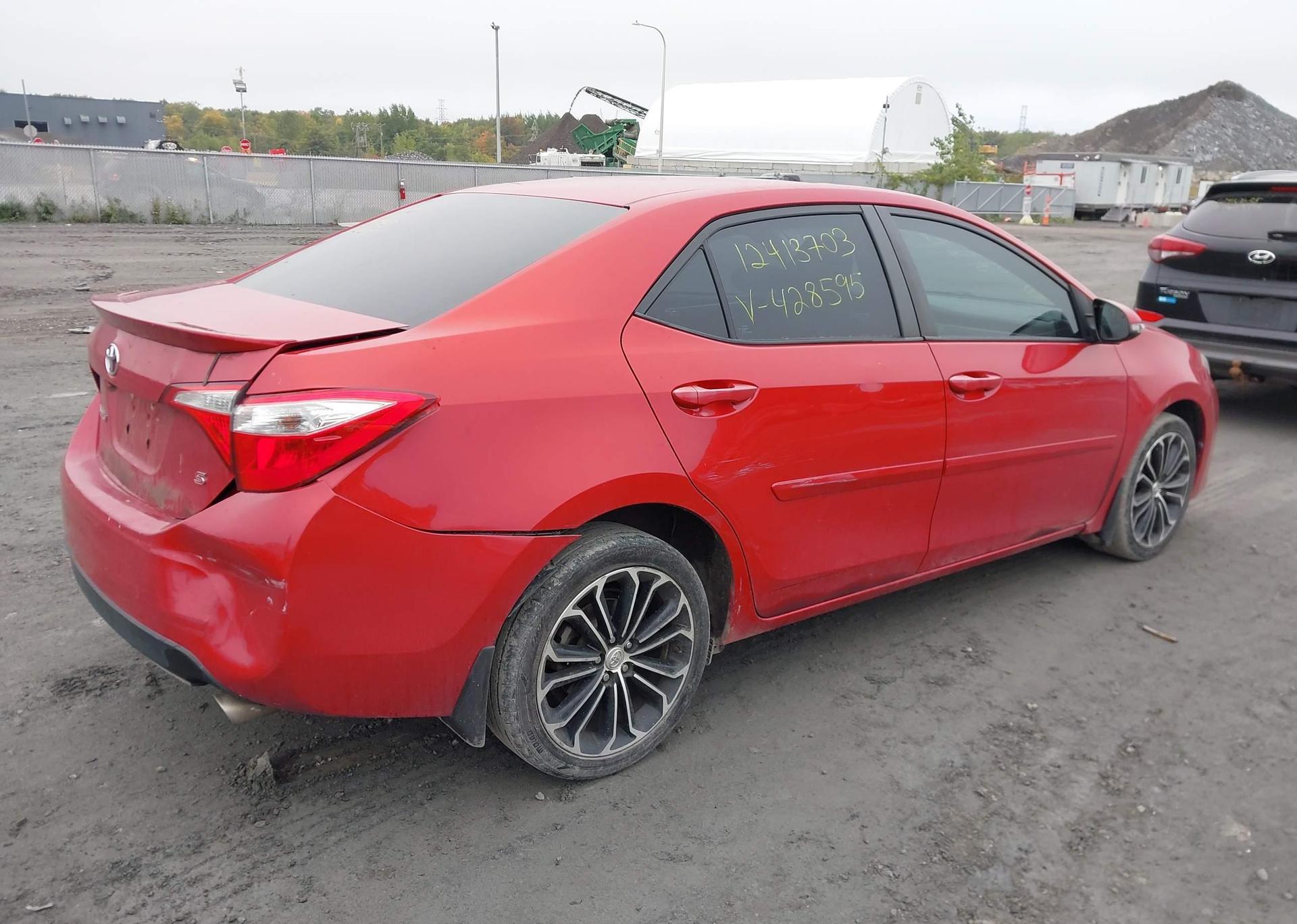 2015 TOYOTA COROLLA S