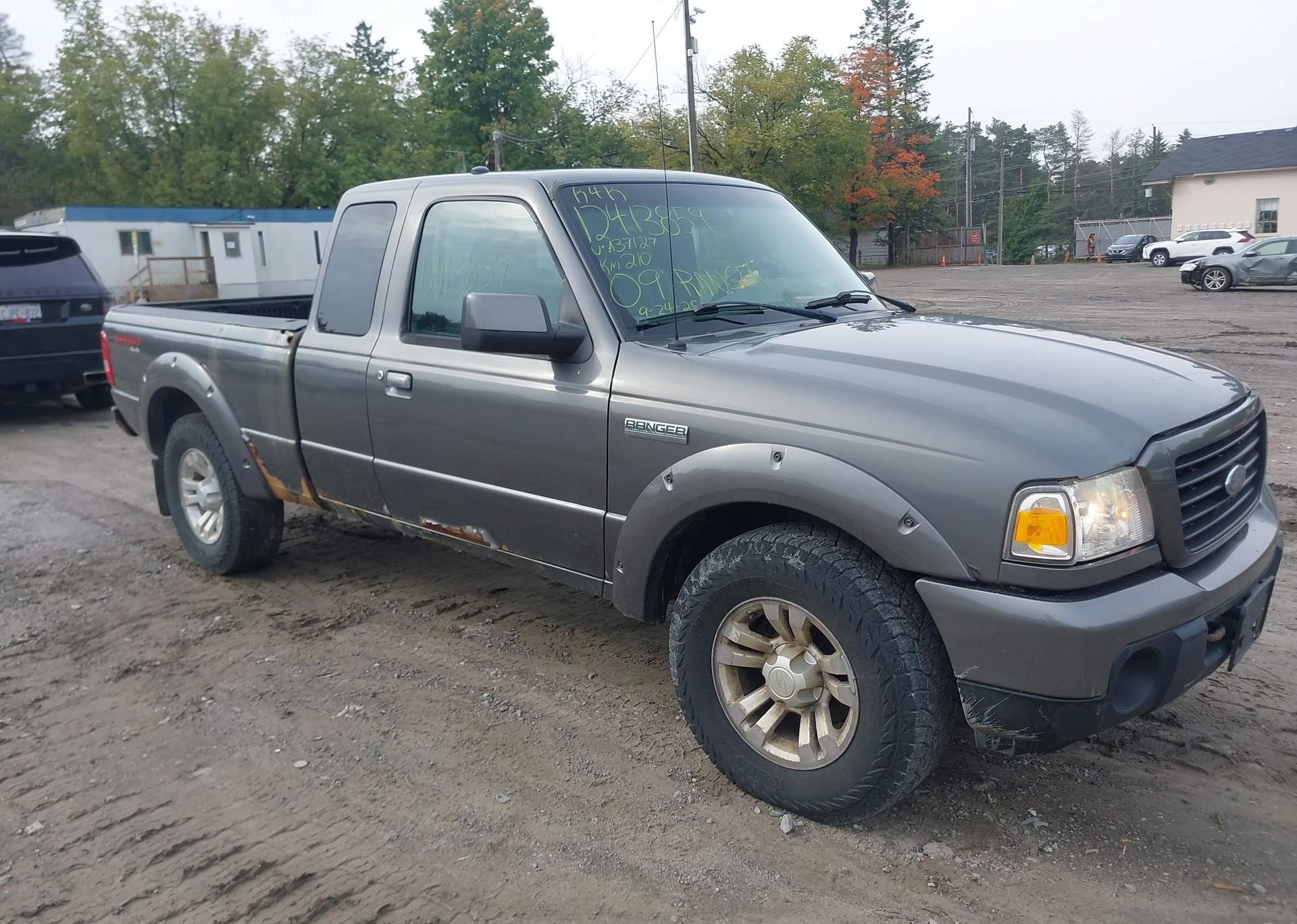 2009 FORD RANGER SUPER CAB