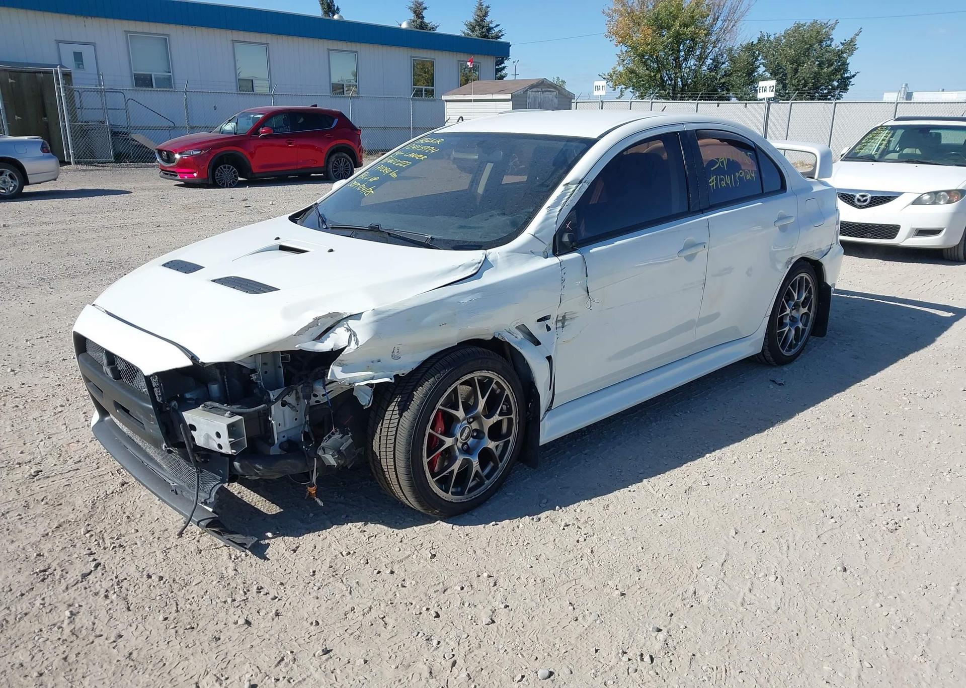 2014 MITSUBISHI LANCER EVOLUTION GSR