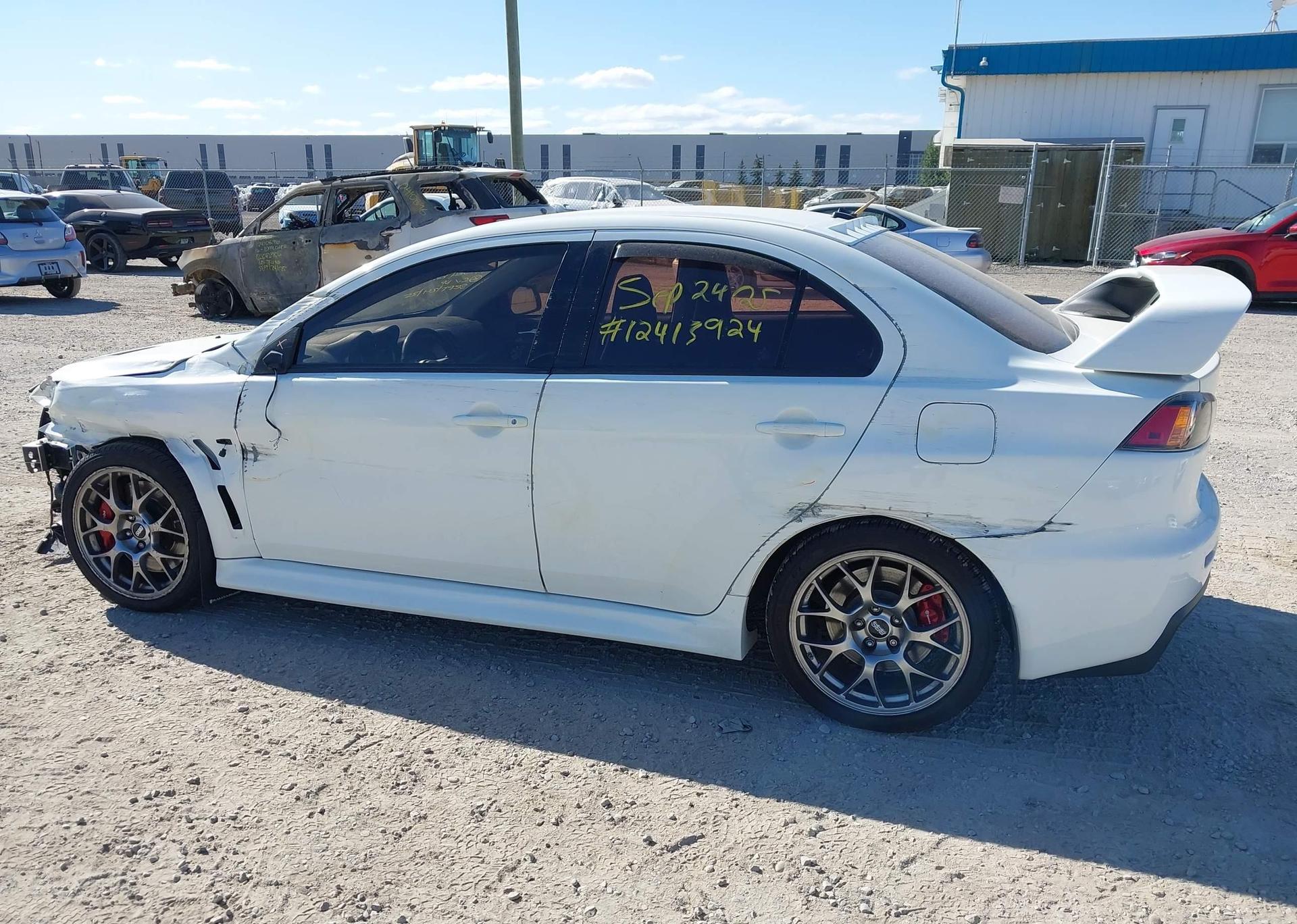 2014 MITSUBISHI LANCER EVOLUTION GSR