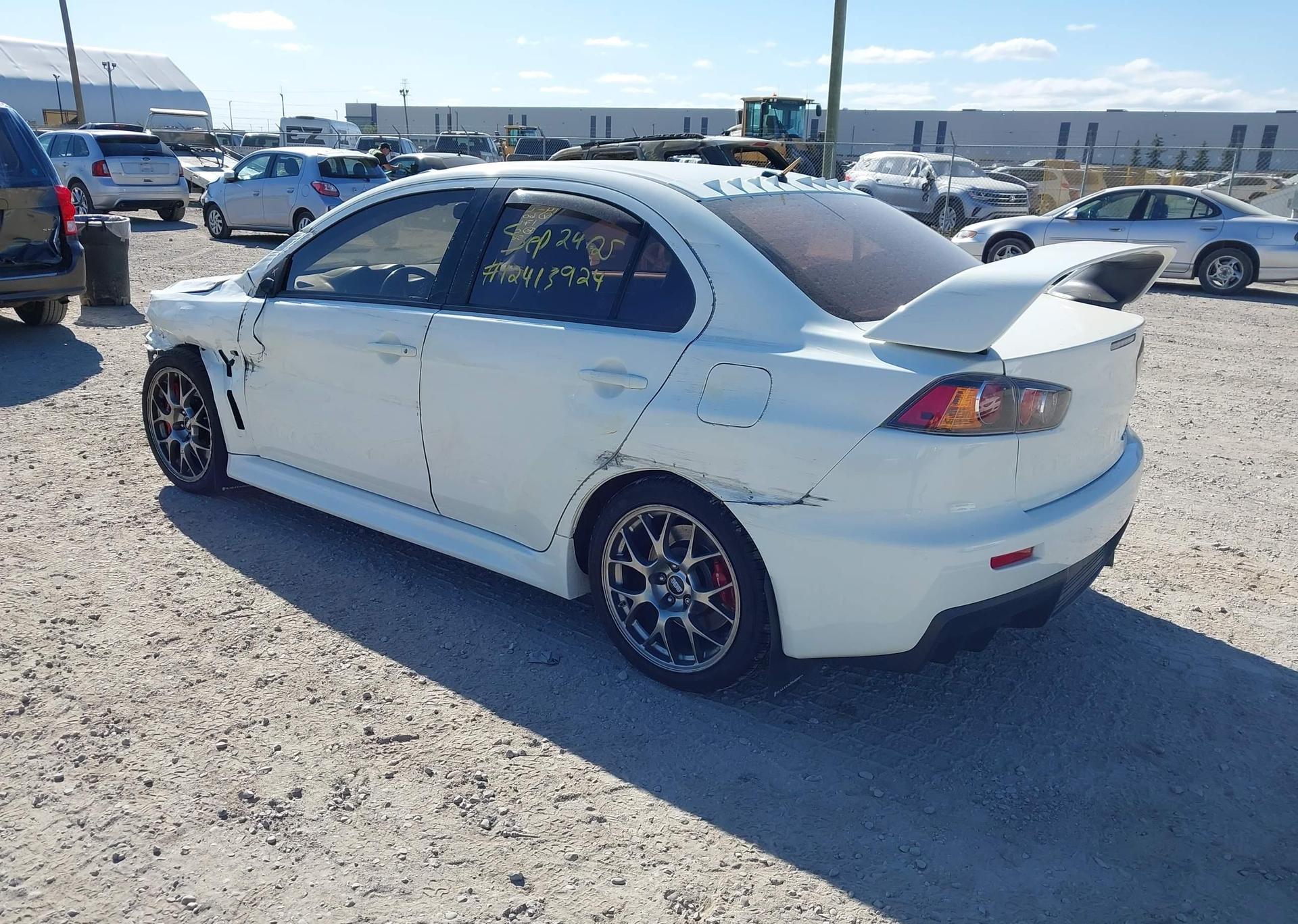 2014 MITSUBISHI LANCER EVOLUTION GSR