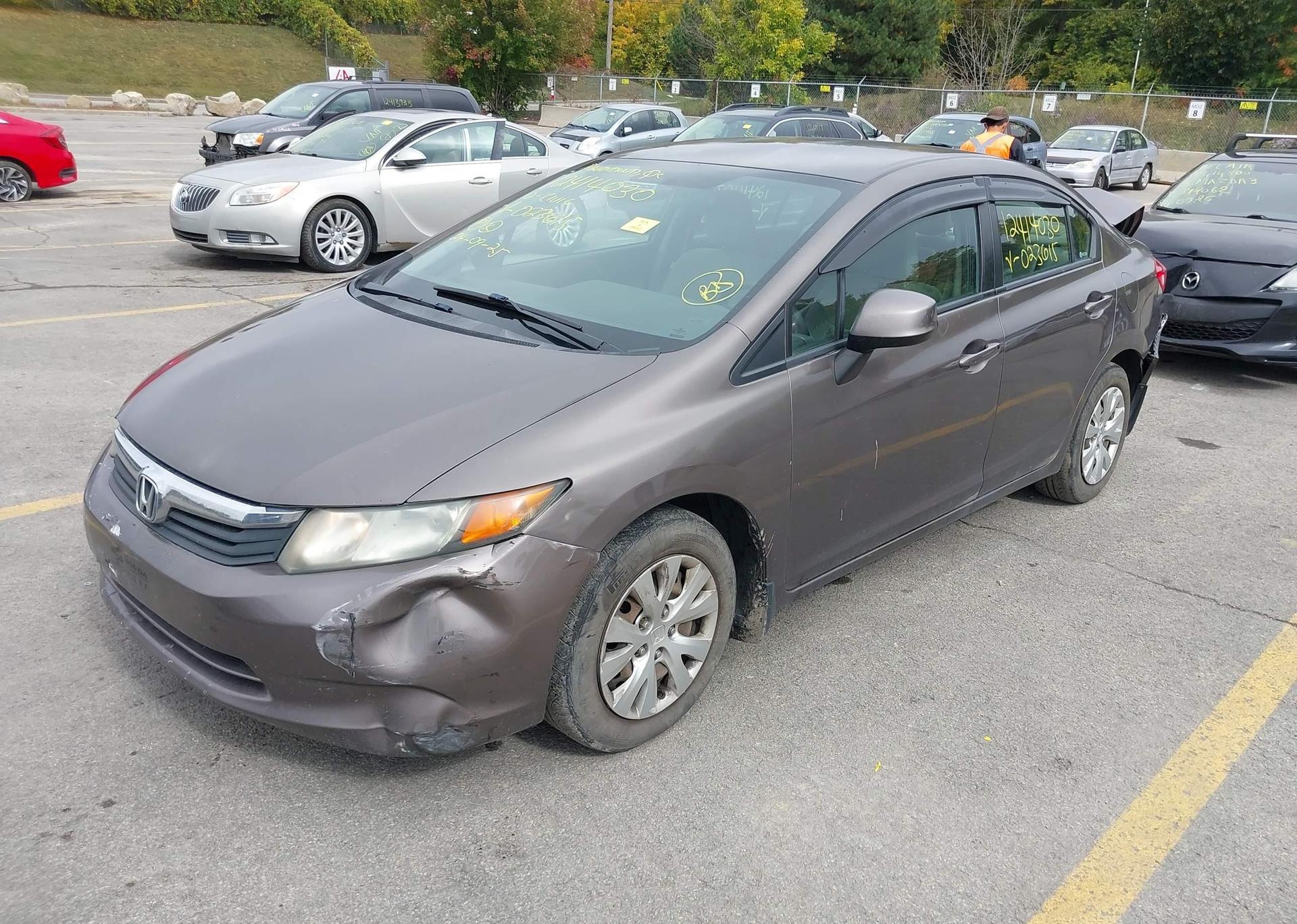 2012 HONDA CIVIC LX