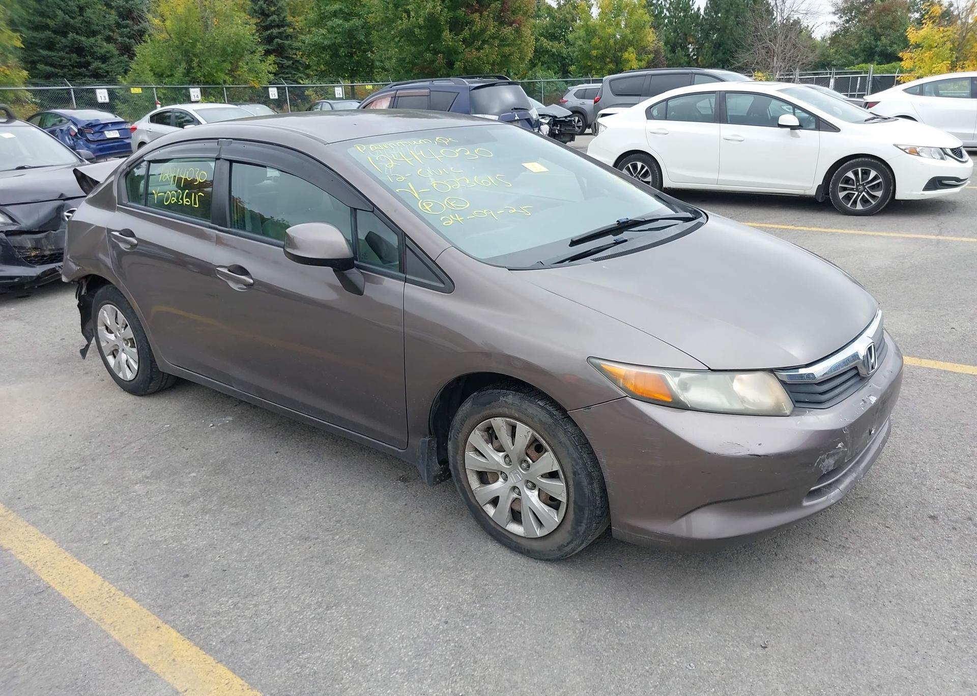 2012 HONDA CIVIC LX