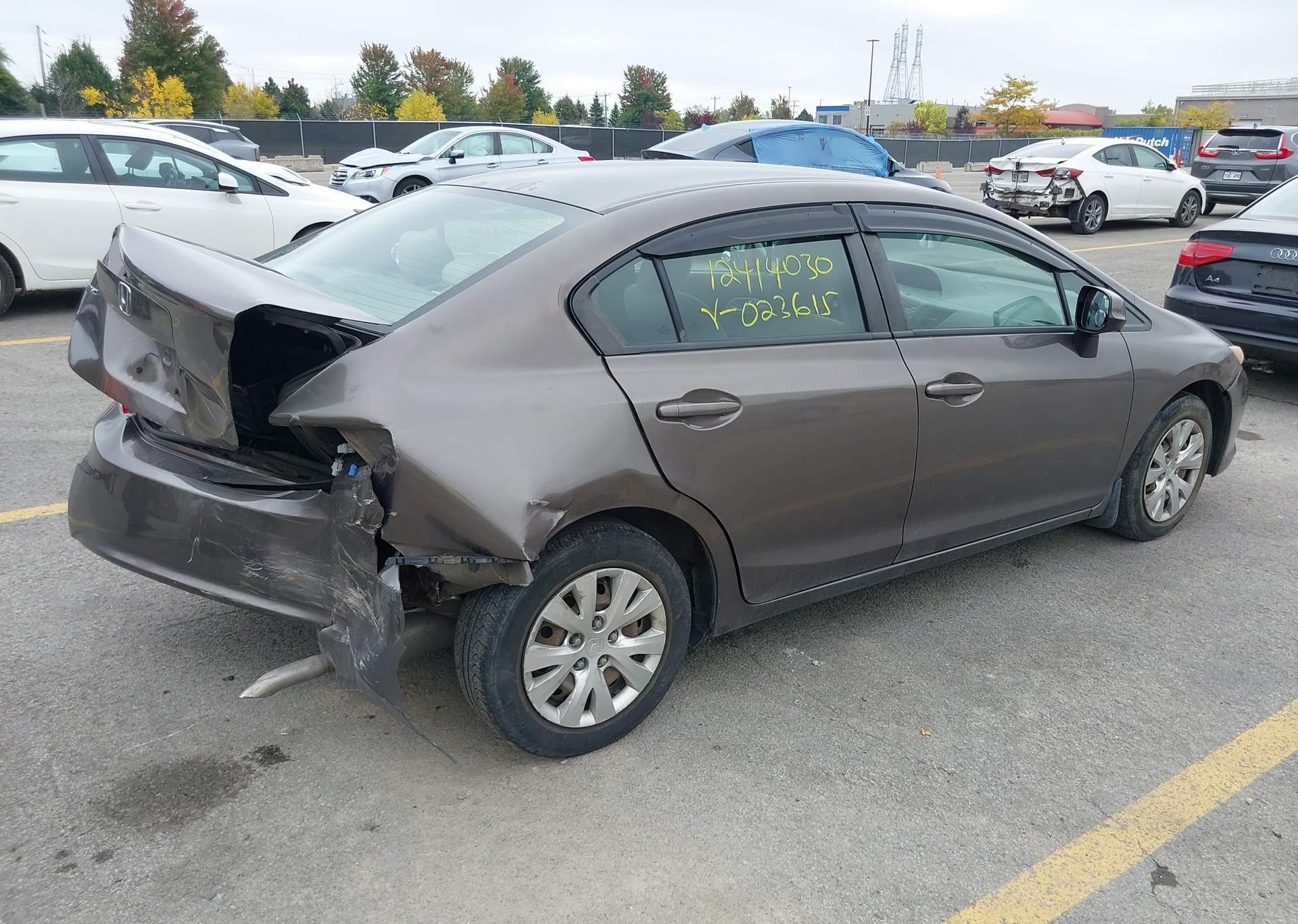 2012 HONDA CIVIC LX
