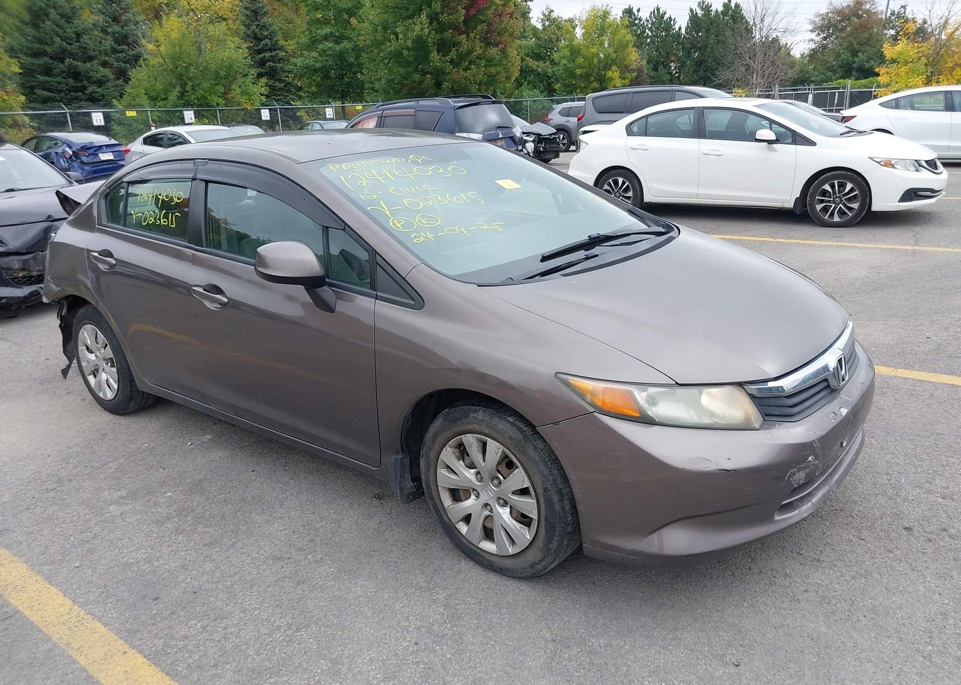 2012 HONDA CIVIC LX