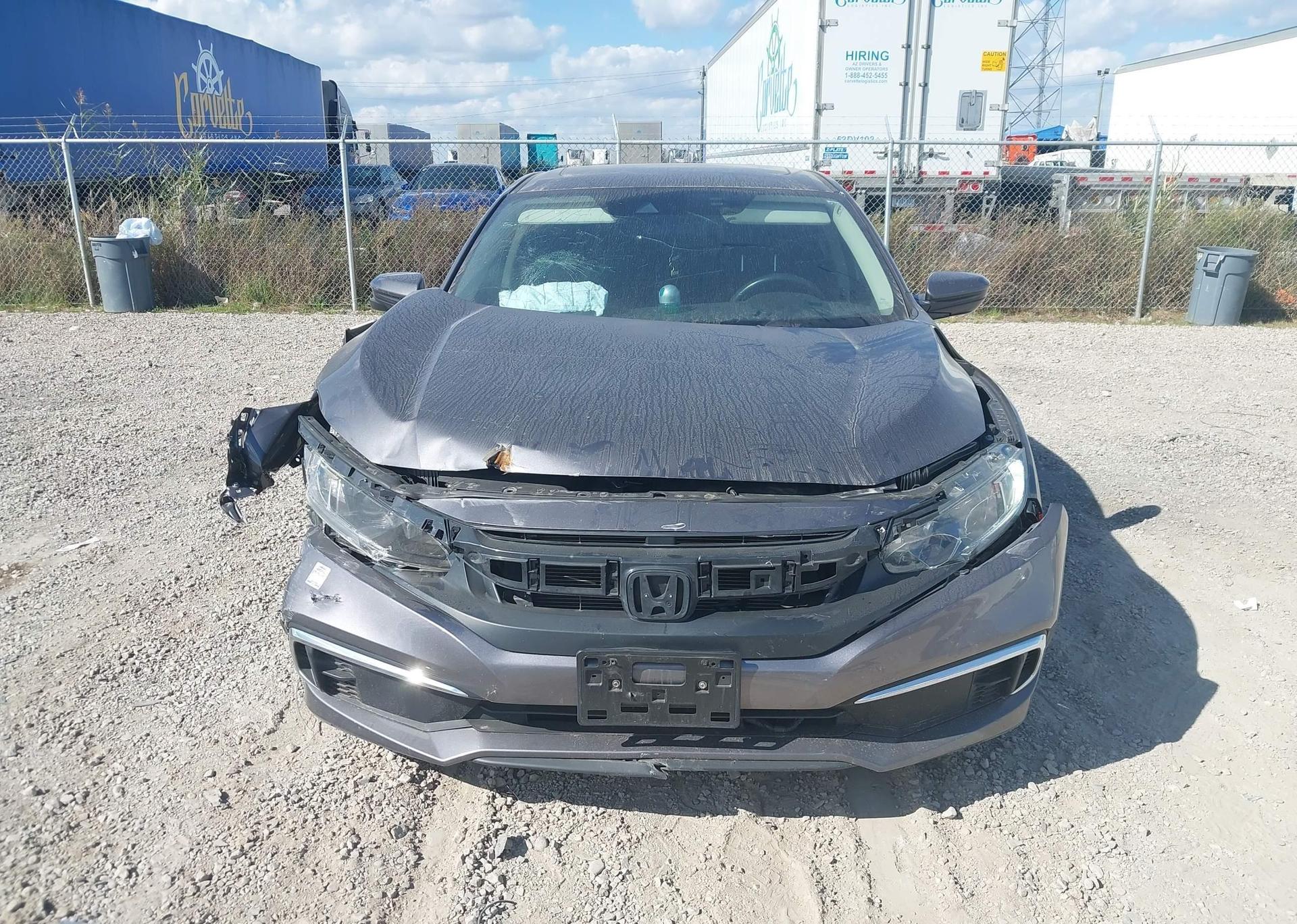 2021 HONDA CIVIC EX 4DR