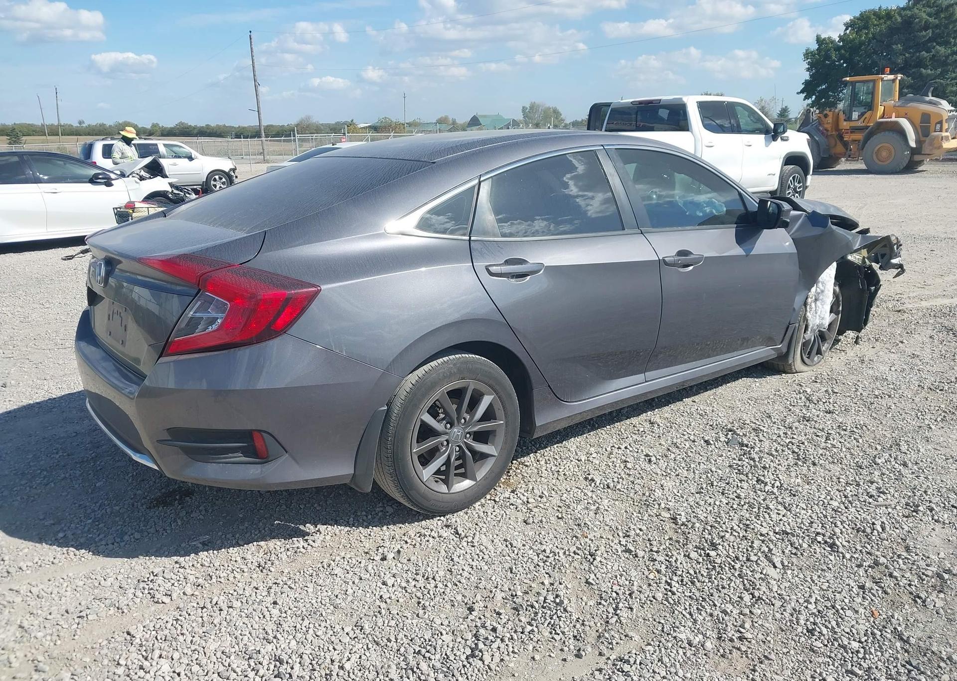 2021 HONDA CIVIC EX 4DR