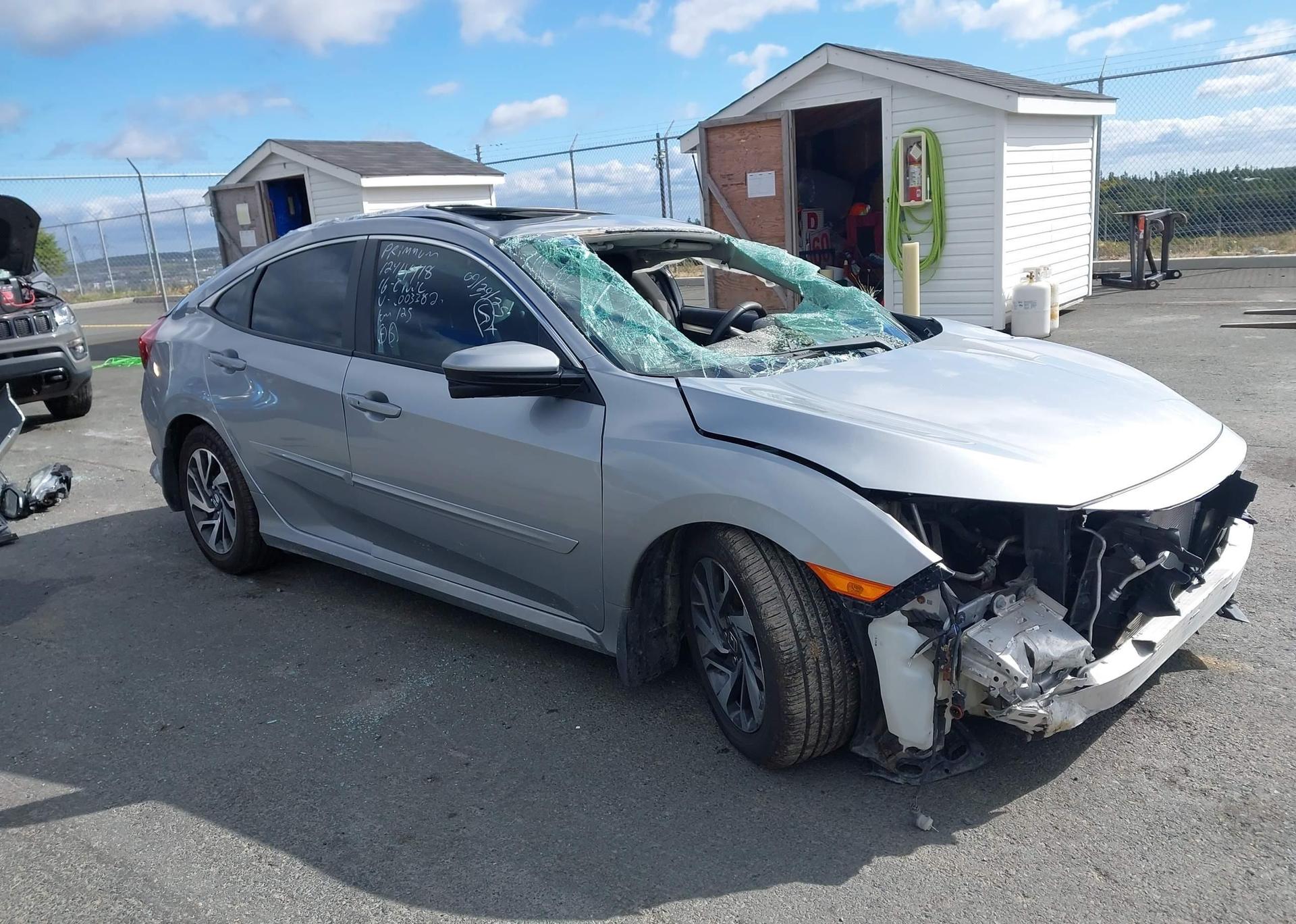 2016 HONDA CIVIC EX 4DR