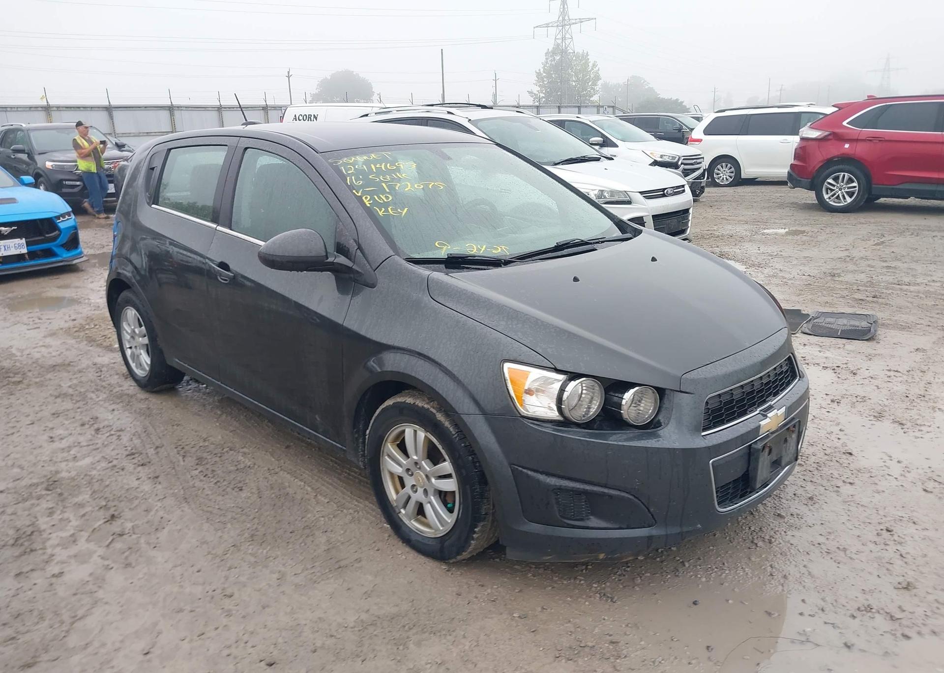 2016 CHEVROLET SONIC LT AUTO