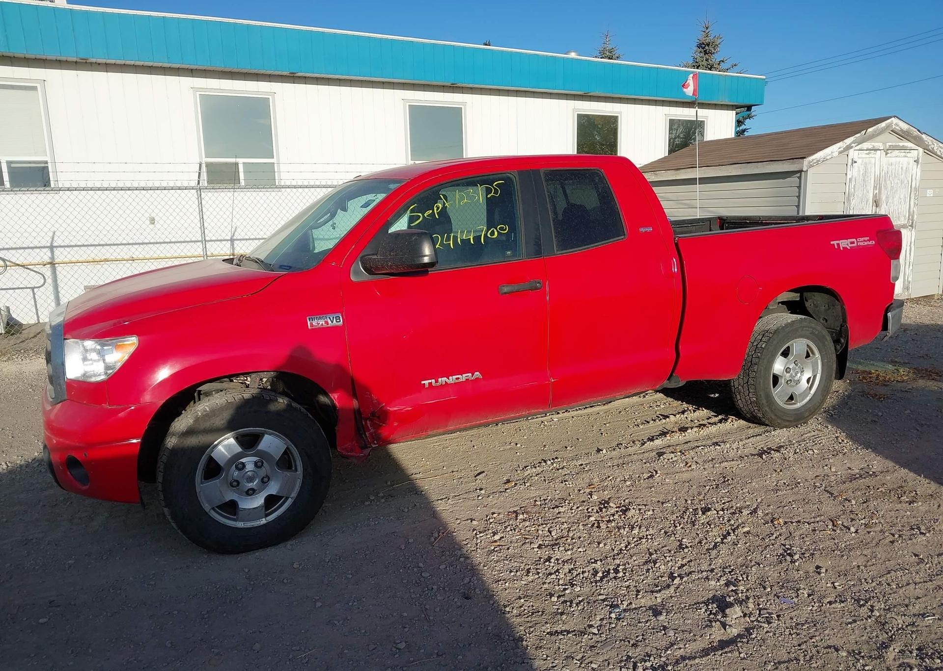 2012 TOYOTA TUNDRA DOUBLE CAB SR5
