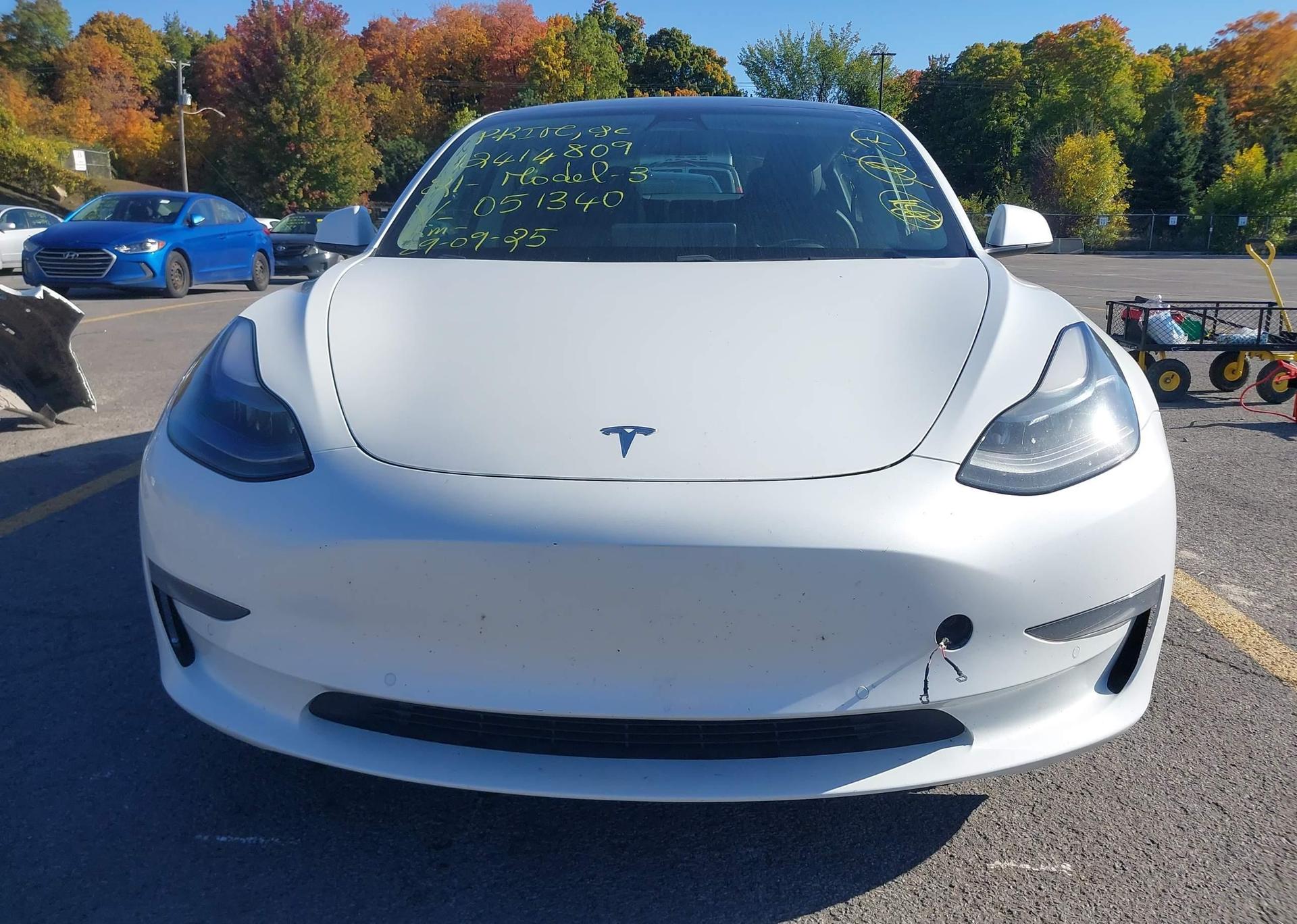 2021 TESLA MODEL 3 STANDARD RANGE