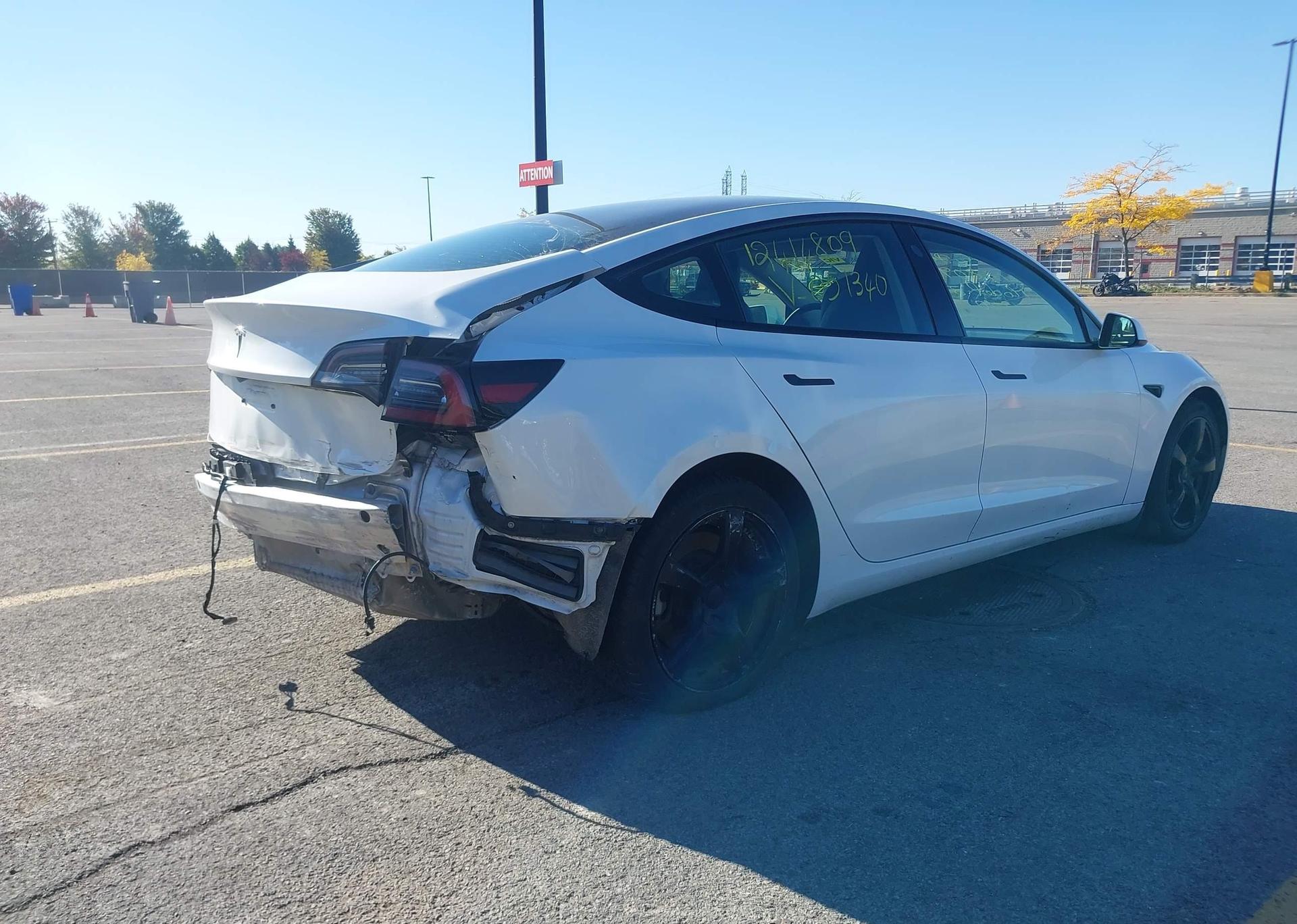 2021 TESLA MODEL 3 STANDARD RANGE