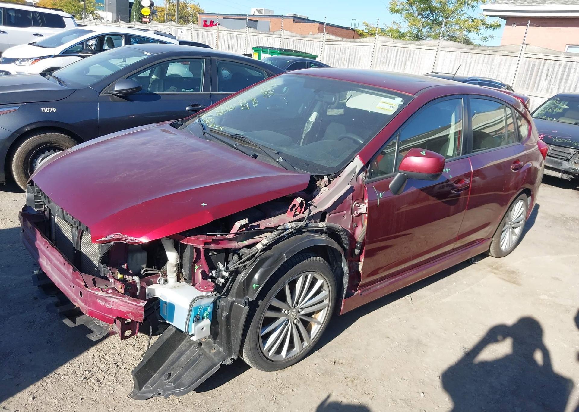 2012 SUBARU IMPREZA