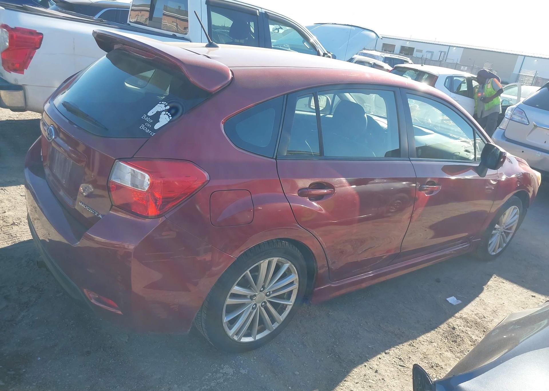 2012 SUBARU IMPREZA