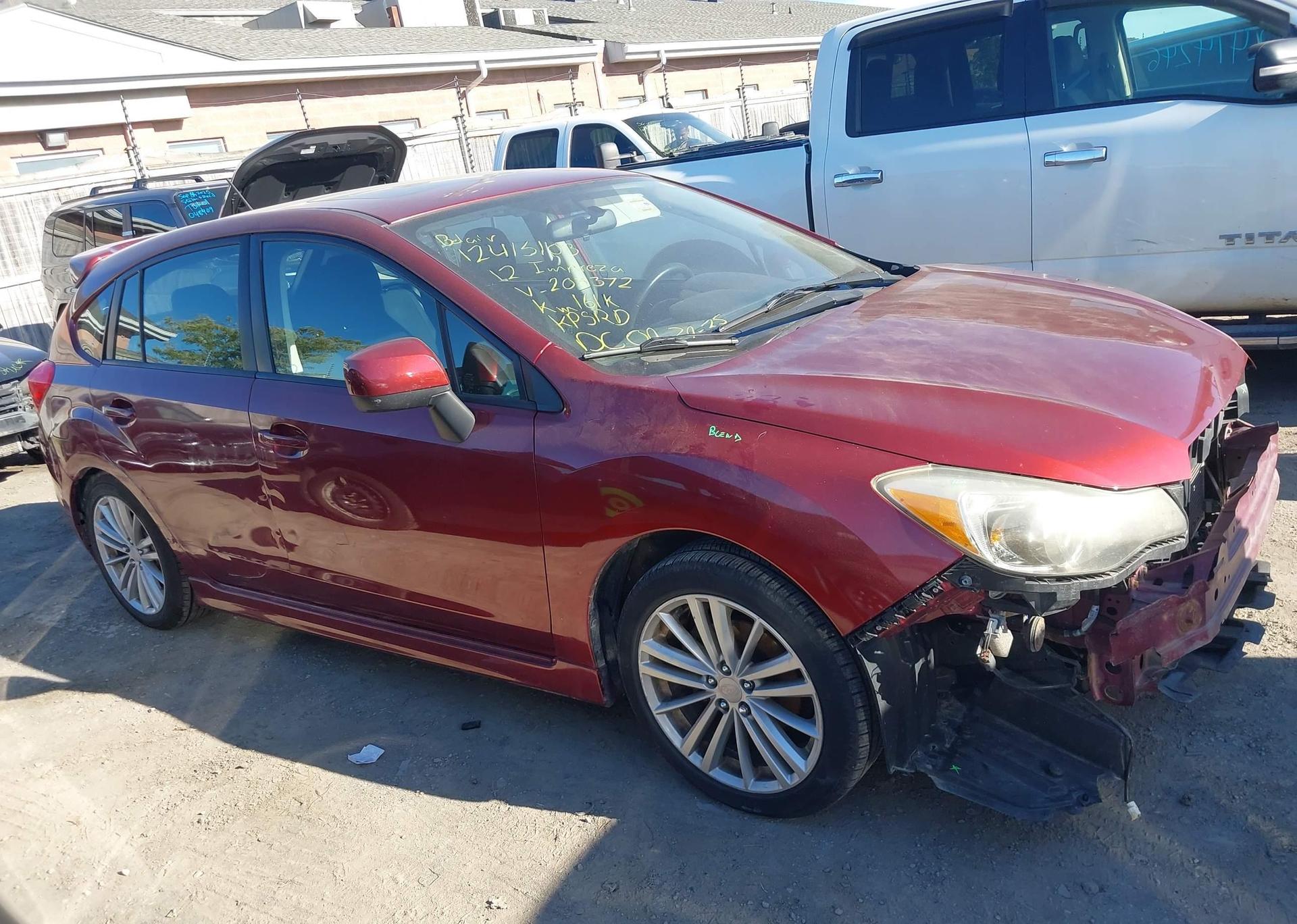 2012 SUBARU IMPREZA