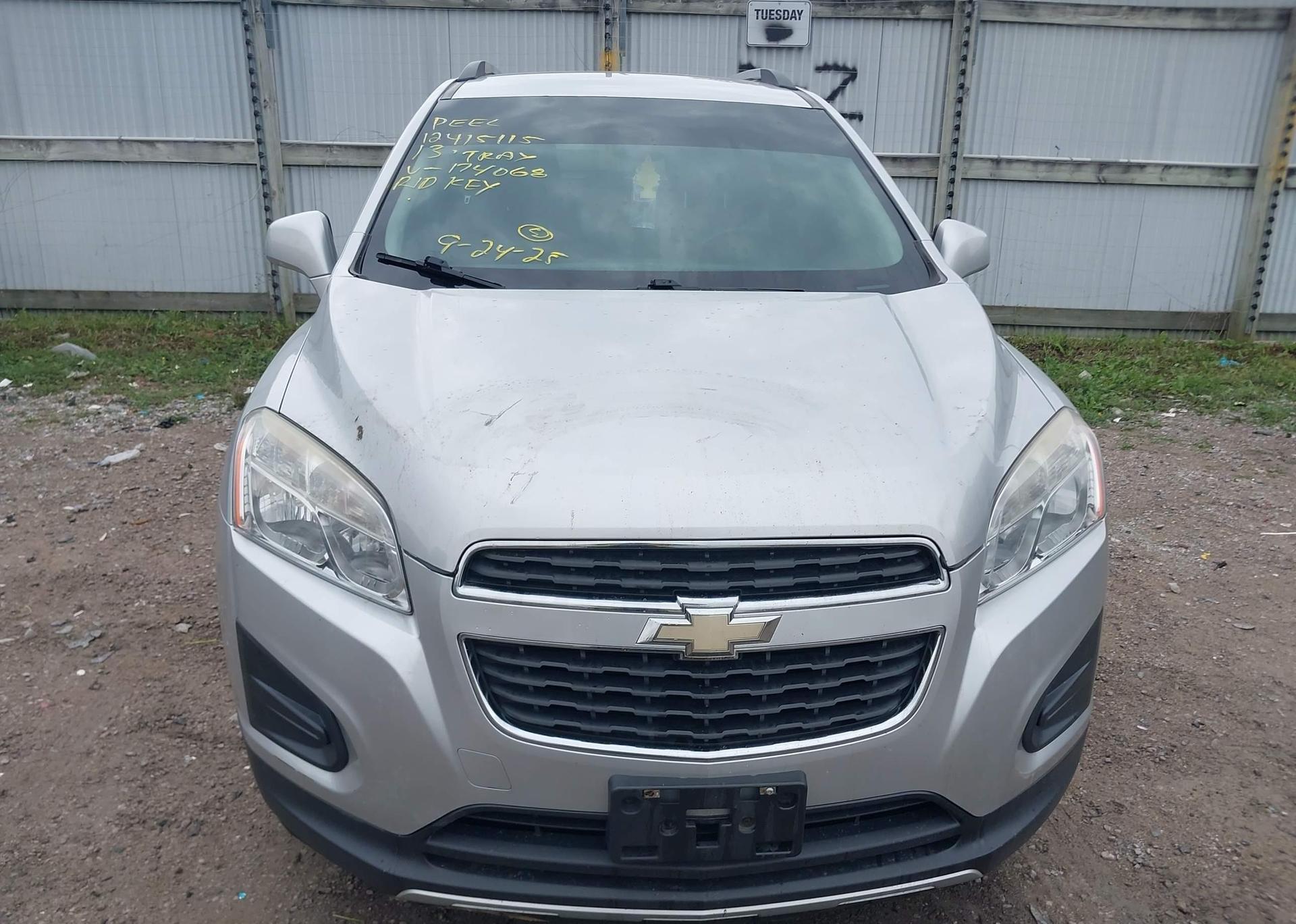2013 CHEVROLET TRAX 1LT