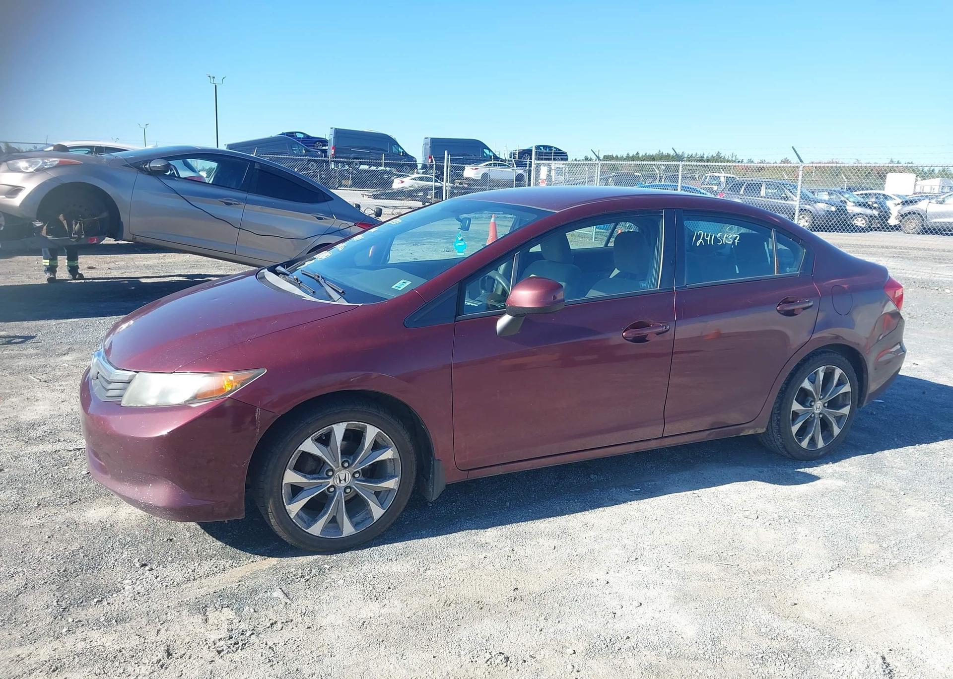 2012 HONDA CIVIC LX